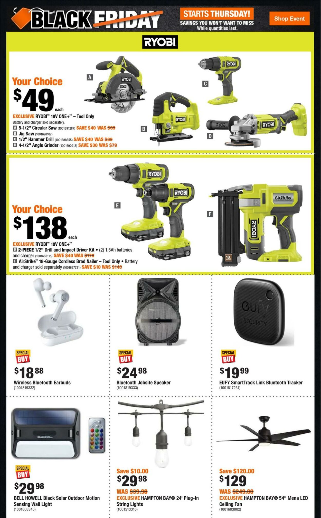 Flyer Home Depot 23.11.2023 - 29.11.2023