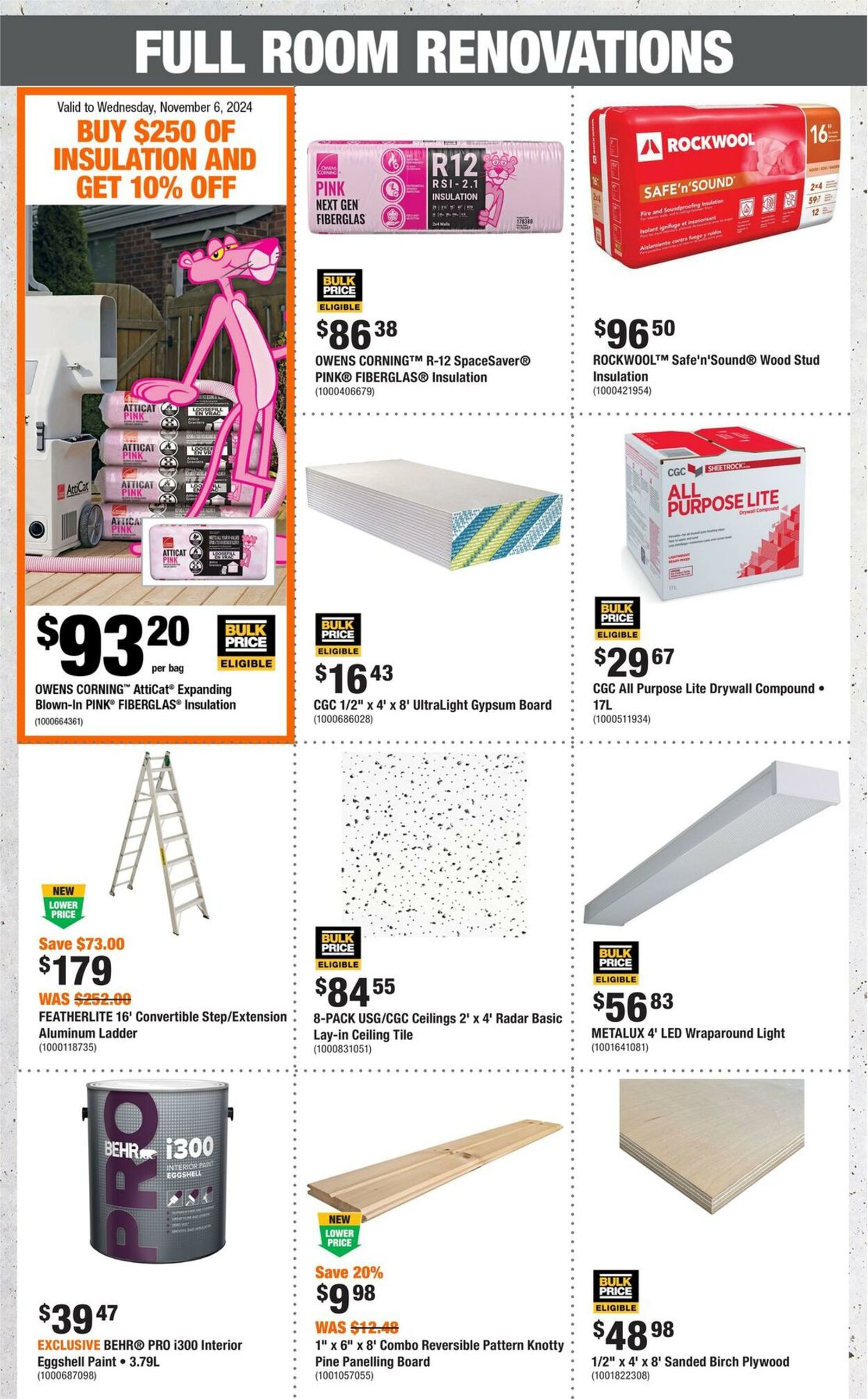 Flyer Home Depot 10.10.2024 - 16.10.2024