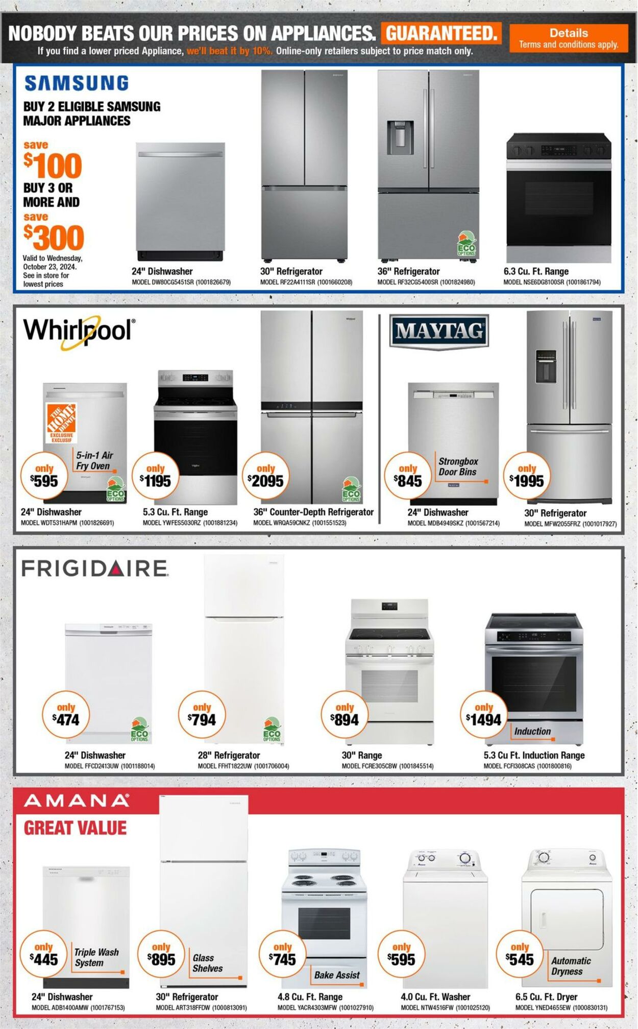 Flyer Home Depot 10.10.2024 - 16.10.2024