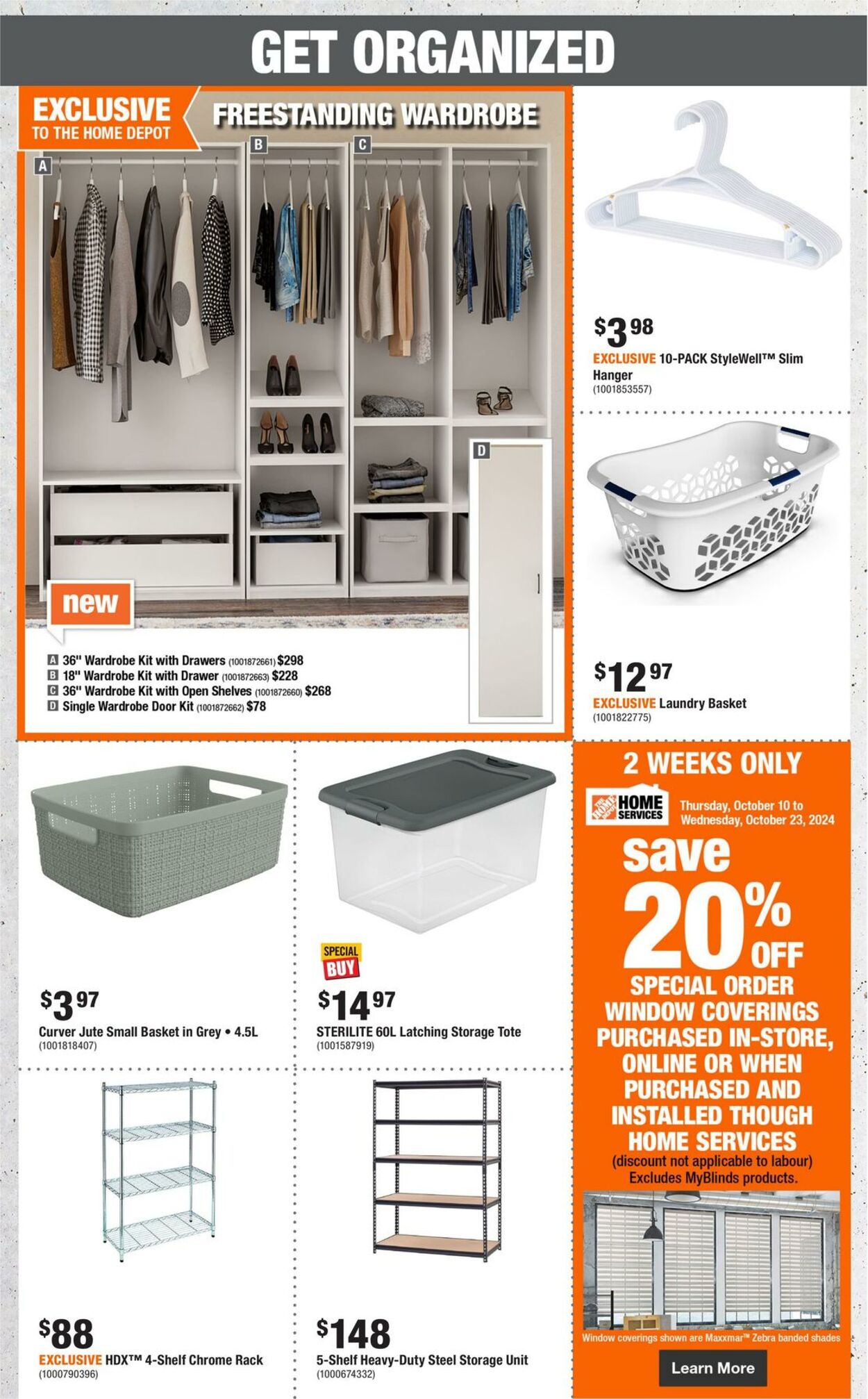 Flyer Home Depot 10.10.2024 - 16.10.2024