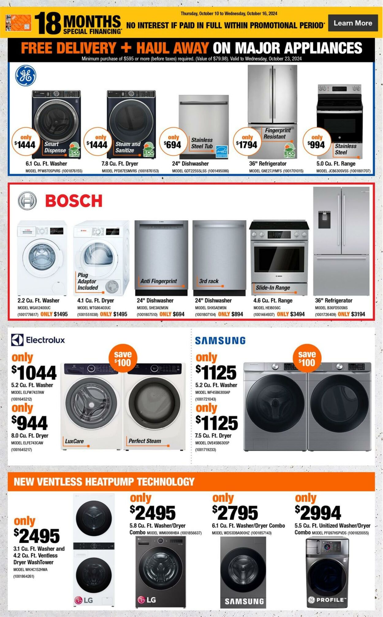 Flyer Home Depot 10.10.2024 - 16.10.2024