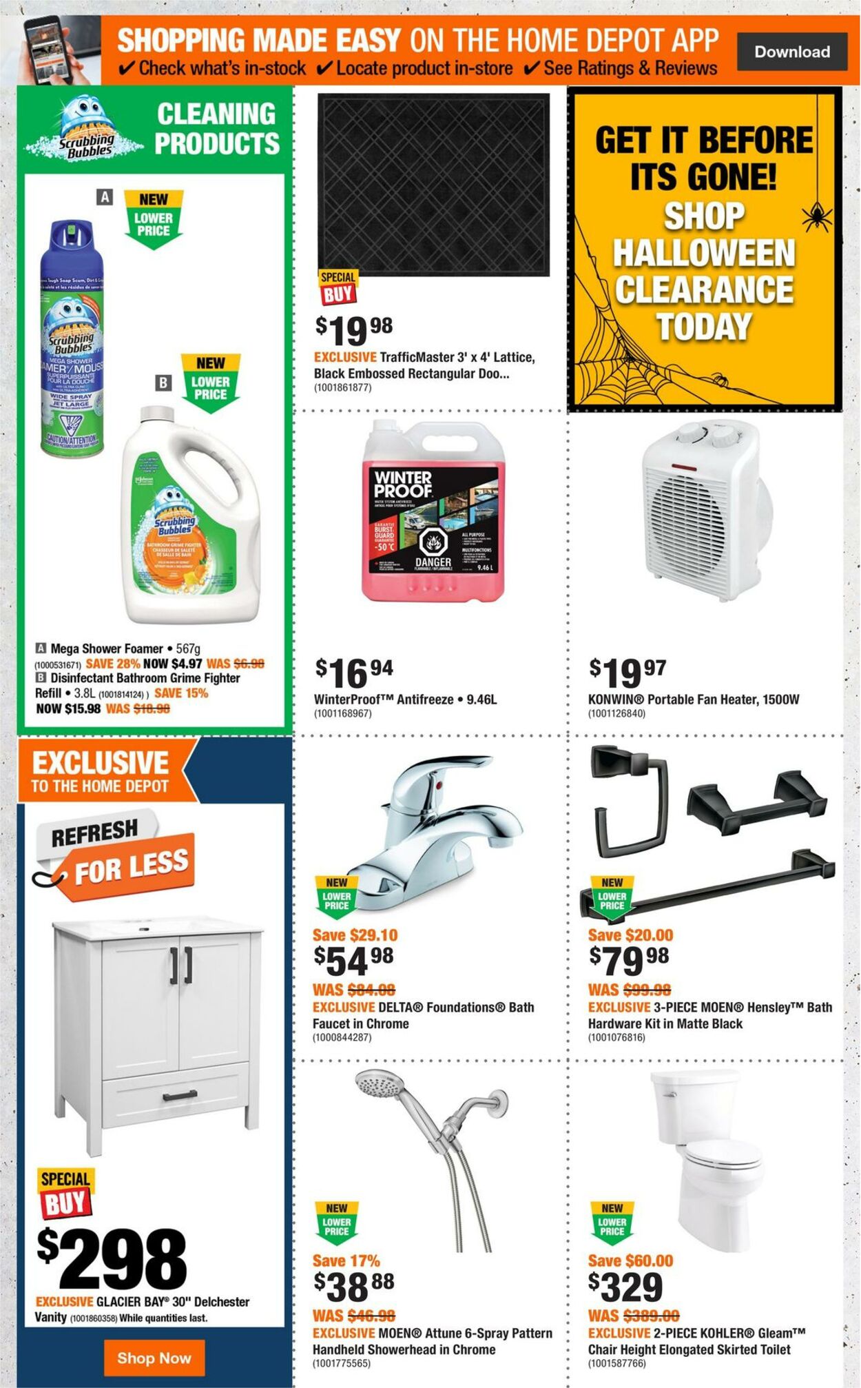 Flyer Home Depot 10.10.2024 - 16.10.2024