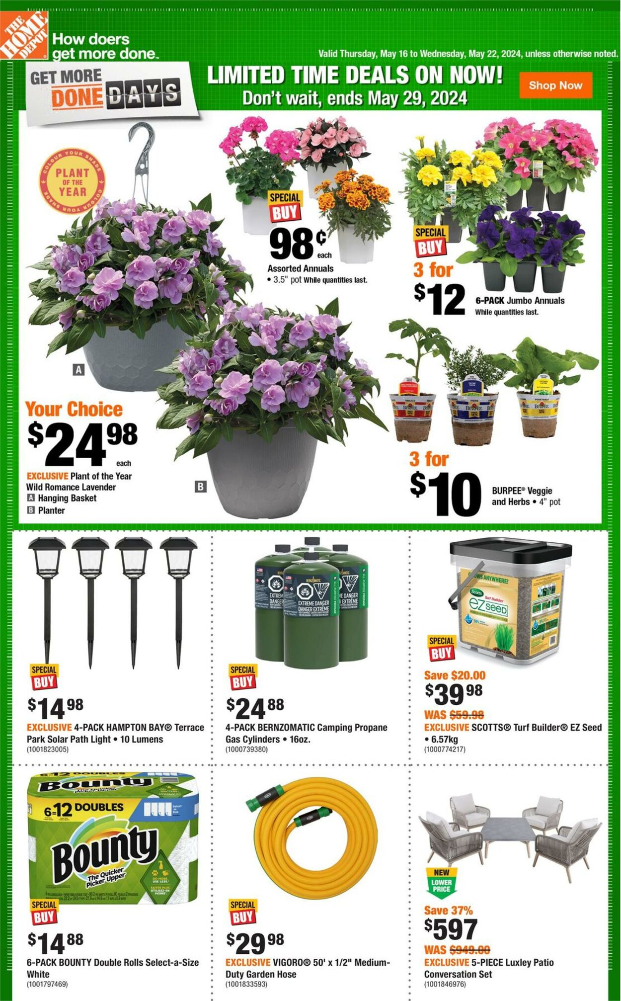 Flyer Home Depot - Weekly Flyer_CP 16 May 2024 - 22 May 2024