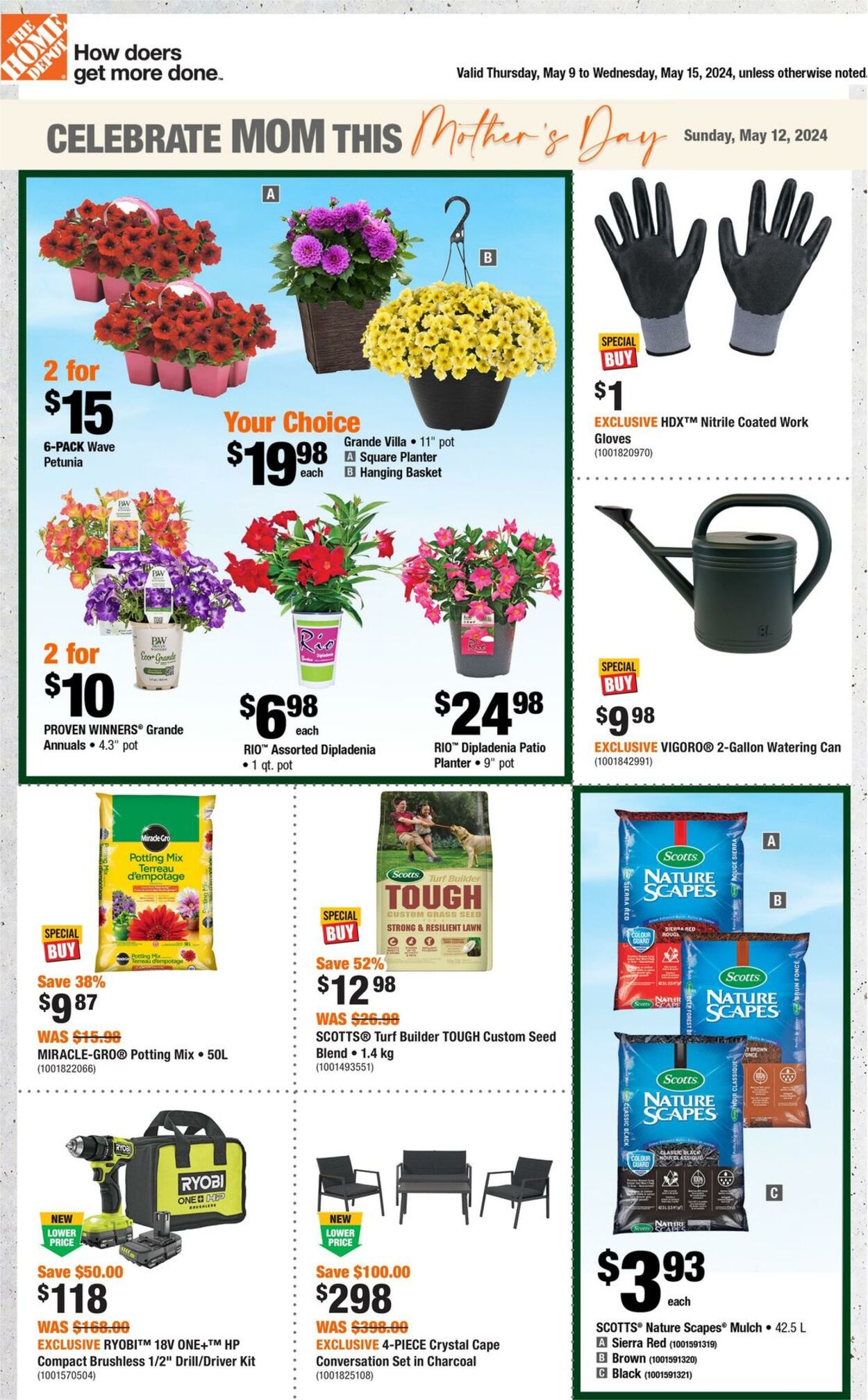 Flyer Home Depot - Weekly Flyer_CP 9 May 2024 - 15 May 2024