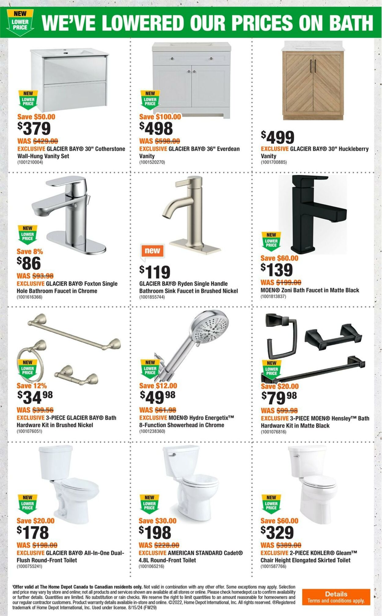 Flyer Home Depot 15.08.2024 - 21.08.2024