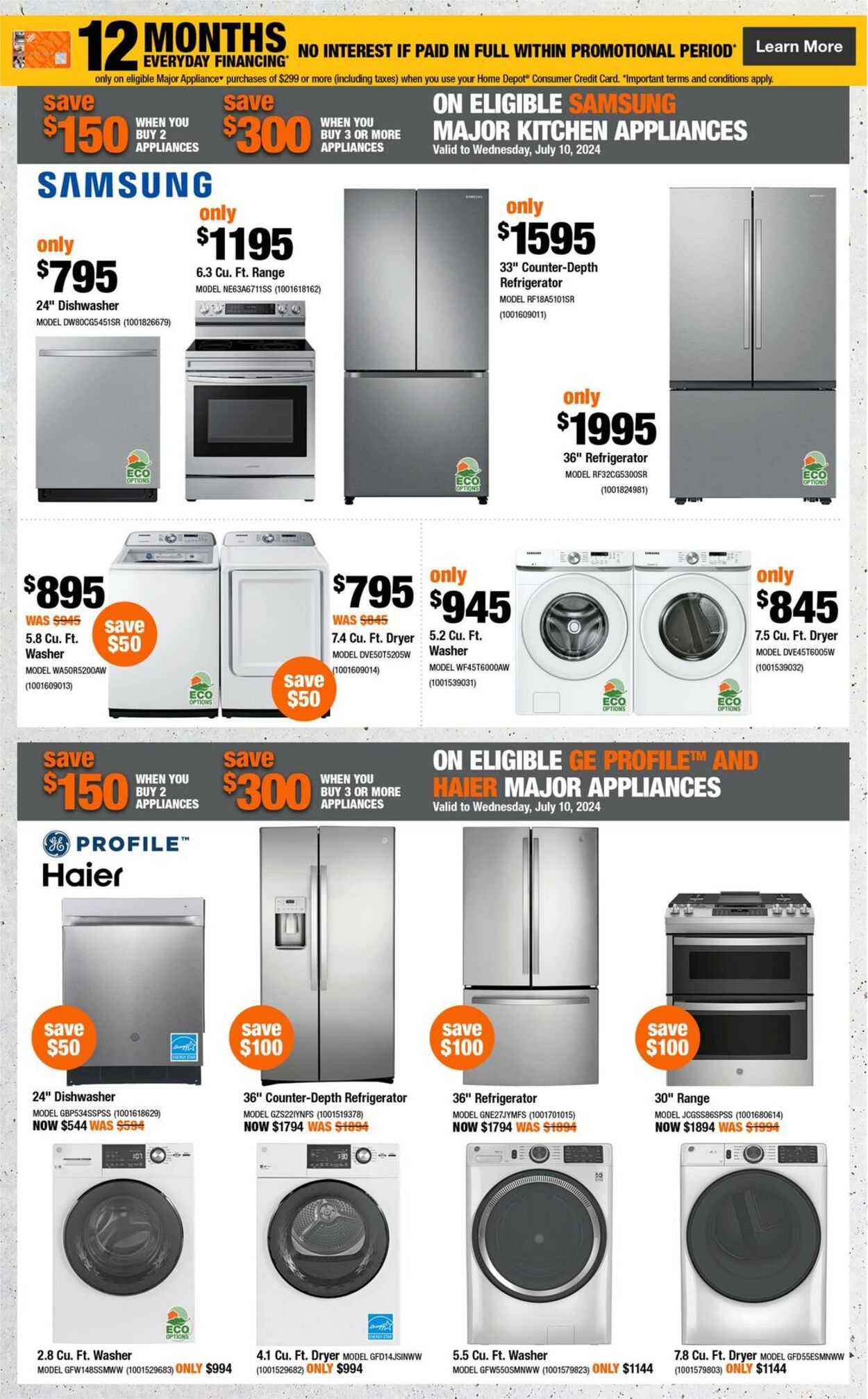 Flyer Home Depot 04.07.2024 - 10.07.2024