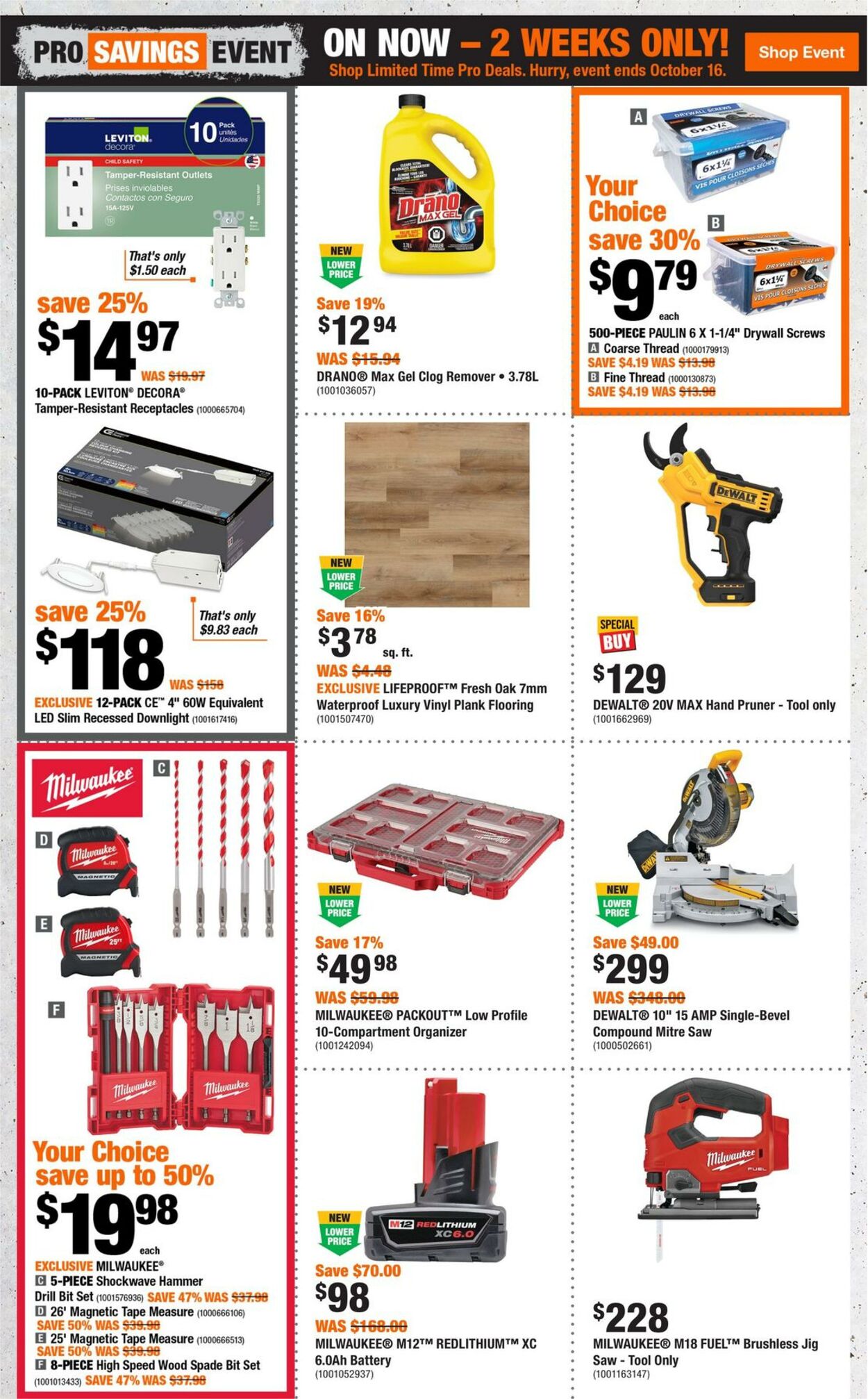 Flyer Home Depot 03.10.2024 - 09.10.2024