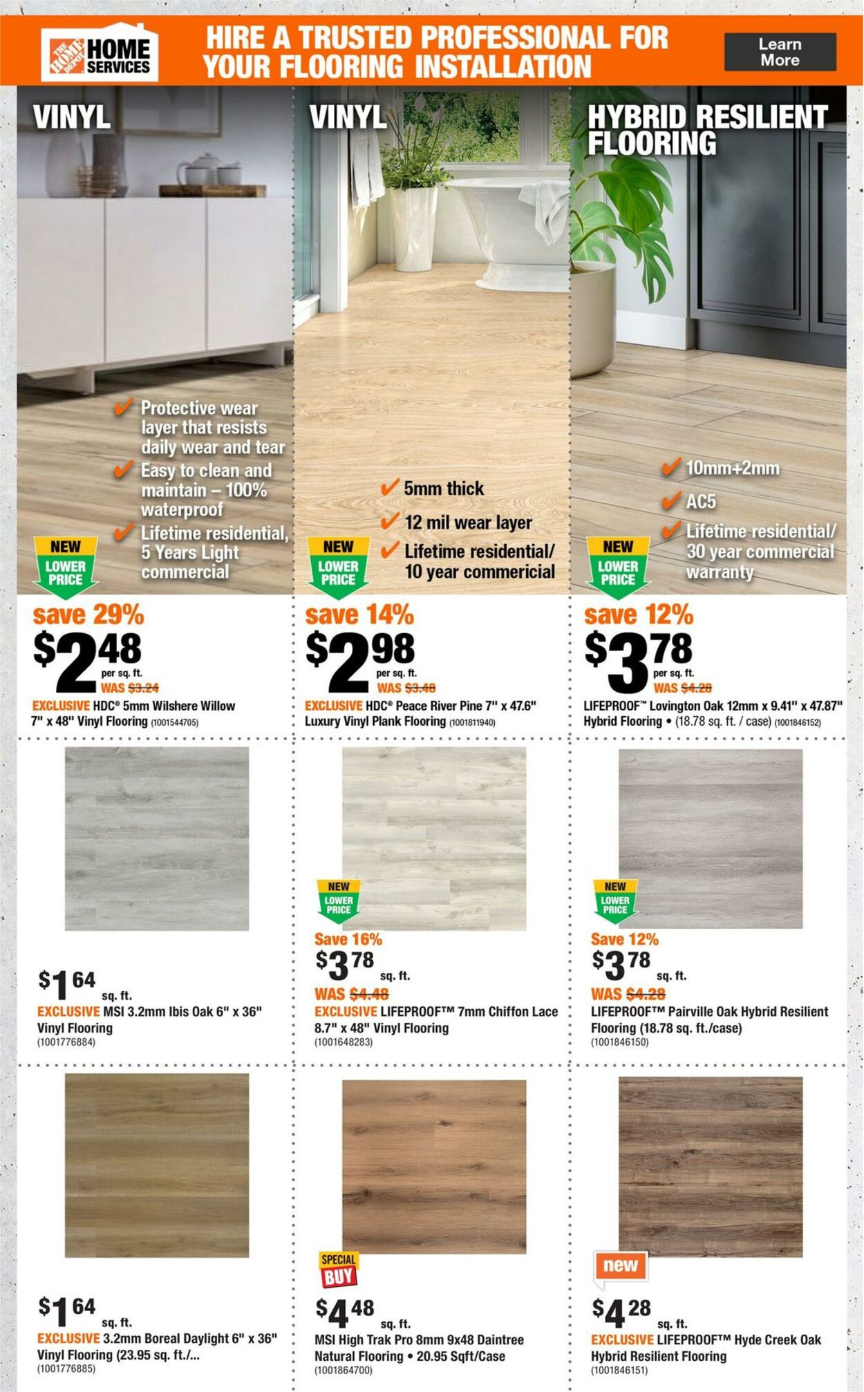 Flyer Home Depot 03.10.2024 - 09.10.2024