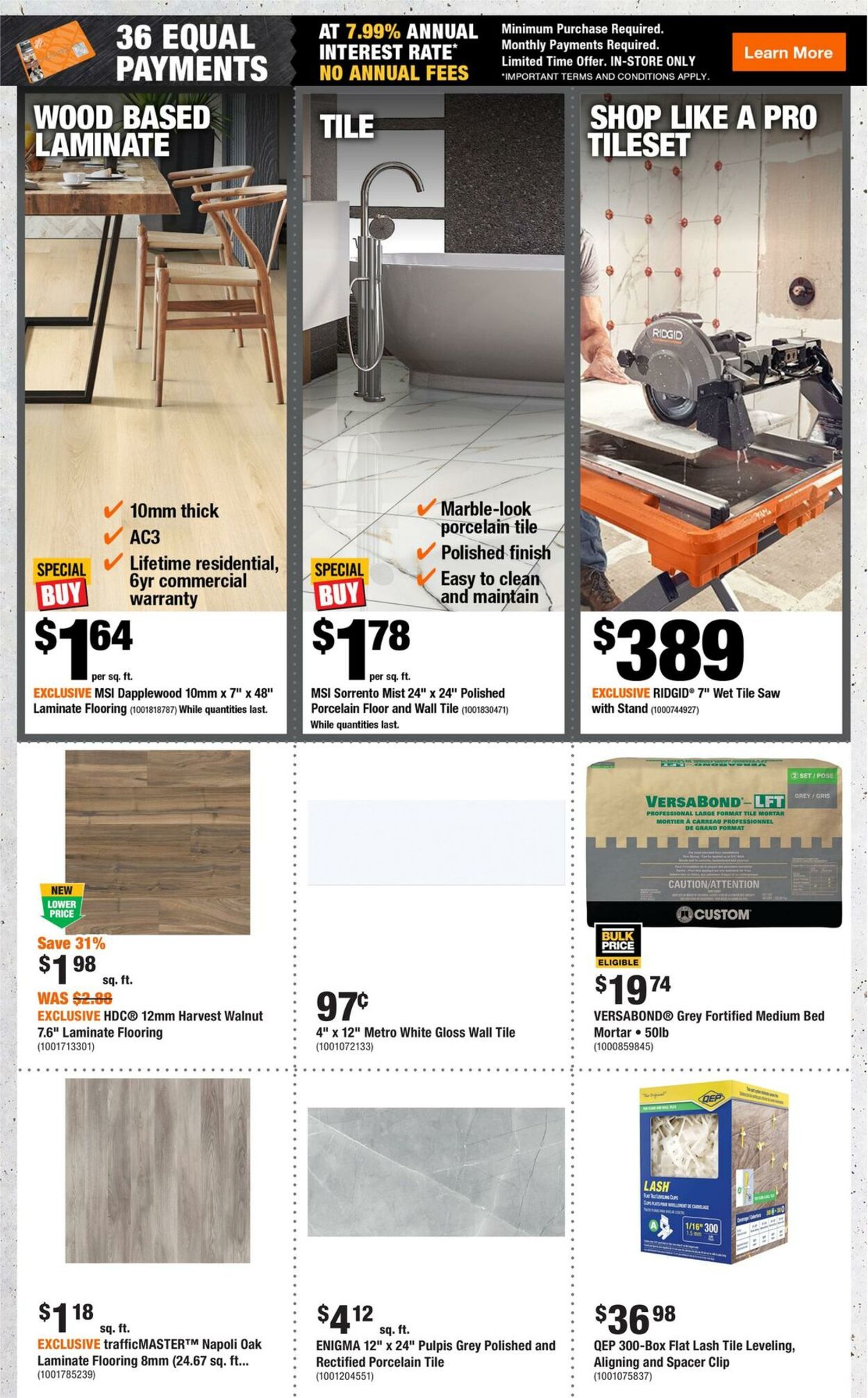 Flyer Home Depot 03.10.2024 - 09.10.2024