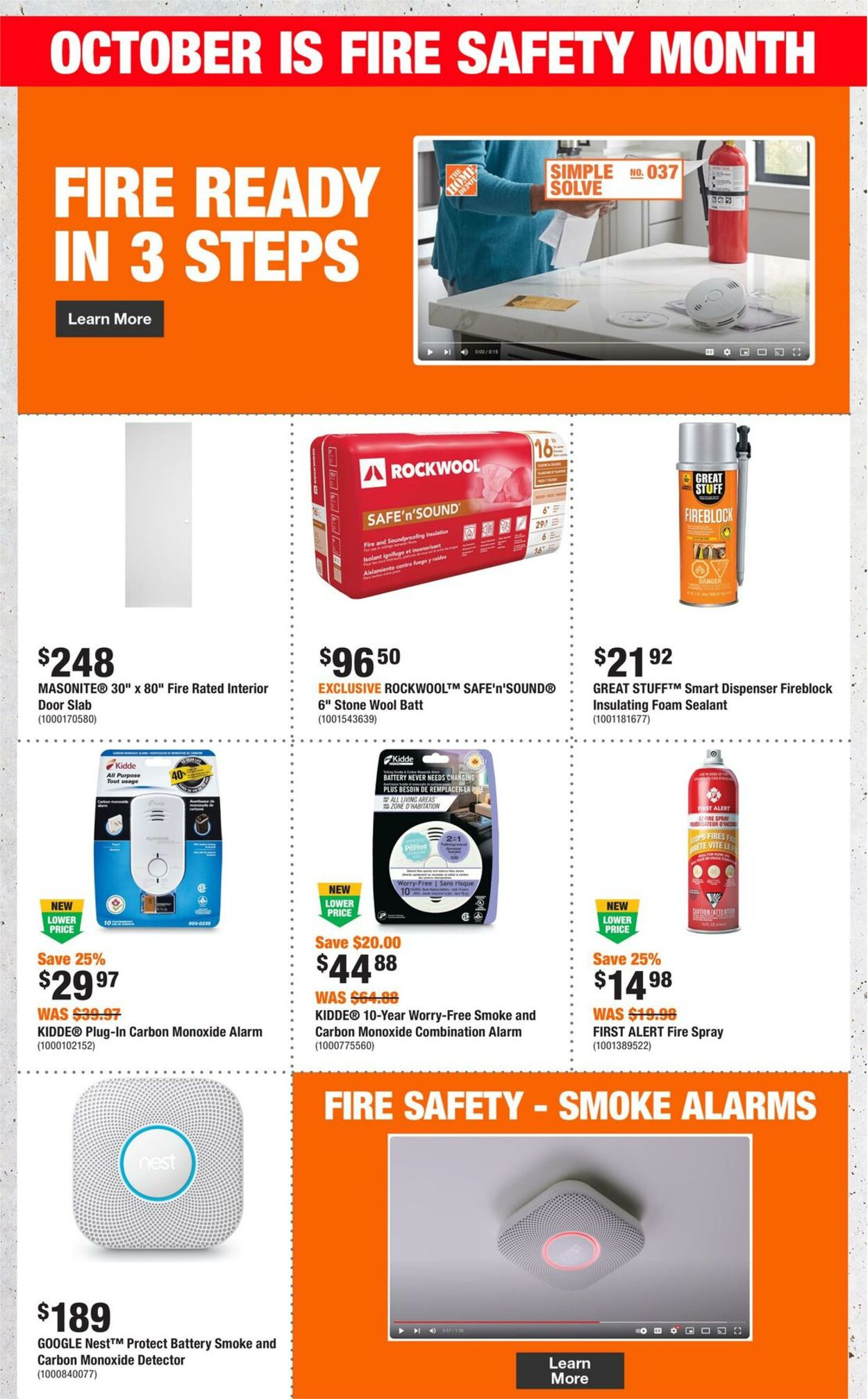 Flyer Home Depot 03.10.2024 - 09.10.2024