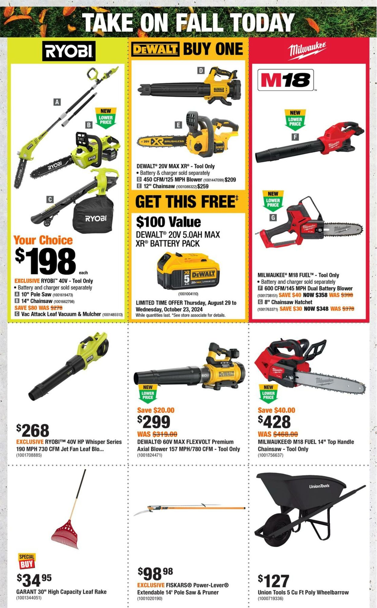 Flyer Home Depot 03.10.2024 - 09.10.2024