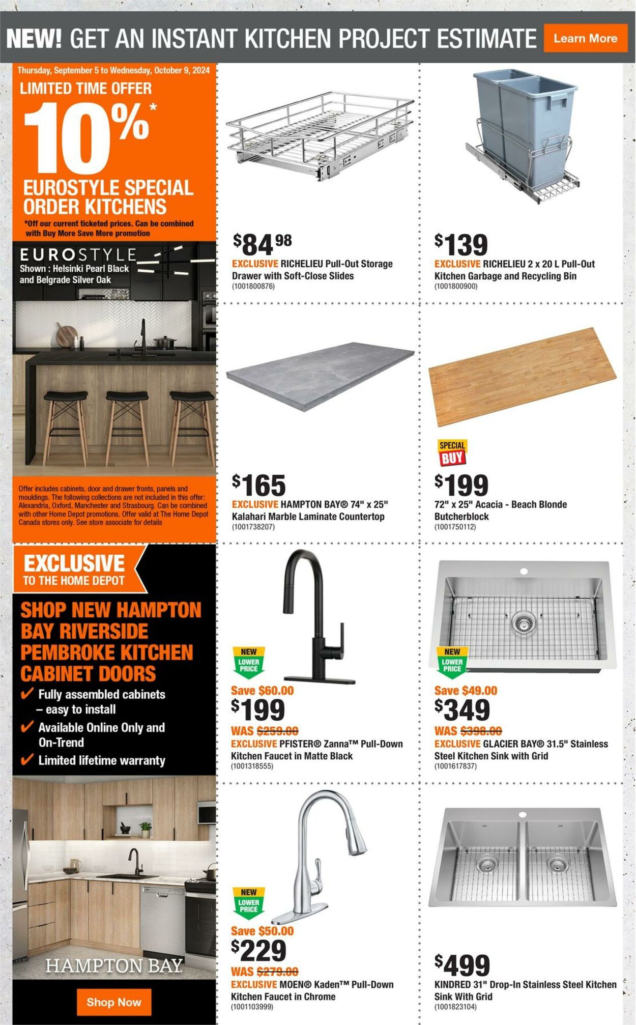 Flyer Home Depot 03.10.2024 - 09.10.2024