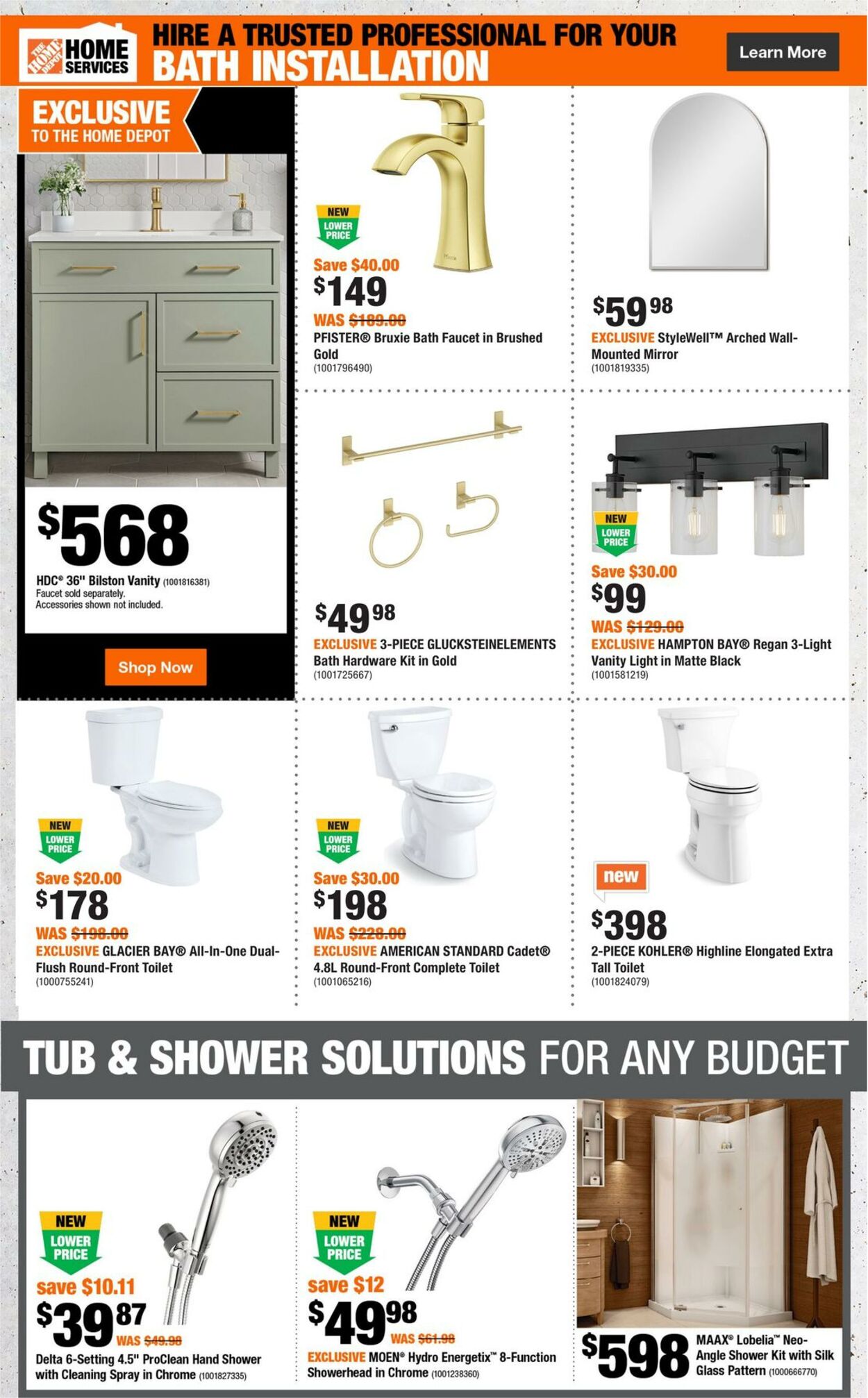 Flyer Home Depot 03.10.2024 - 09.10.2024