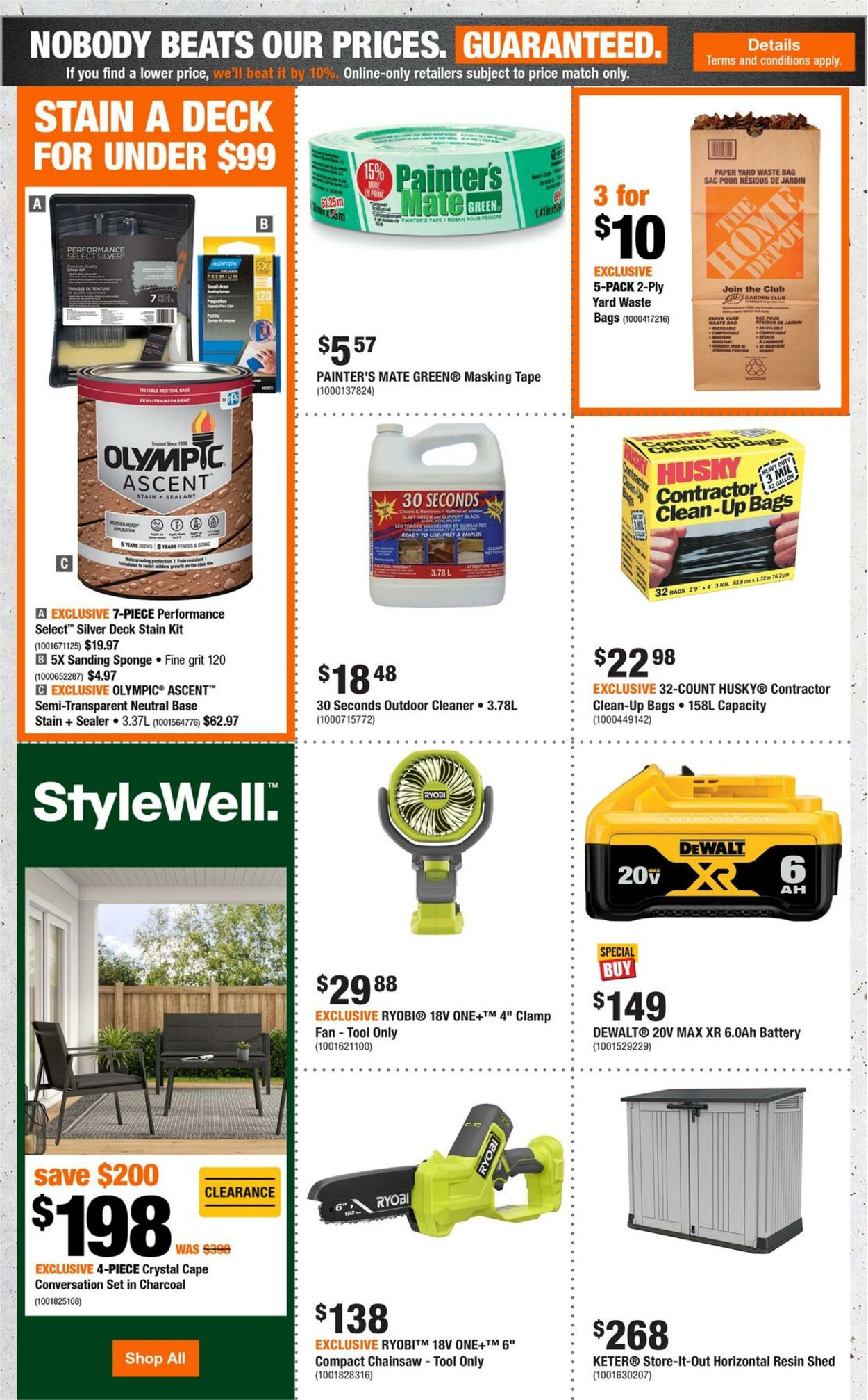 Flyer Home Depot 25.07.2024 - 31.07.2024