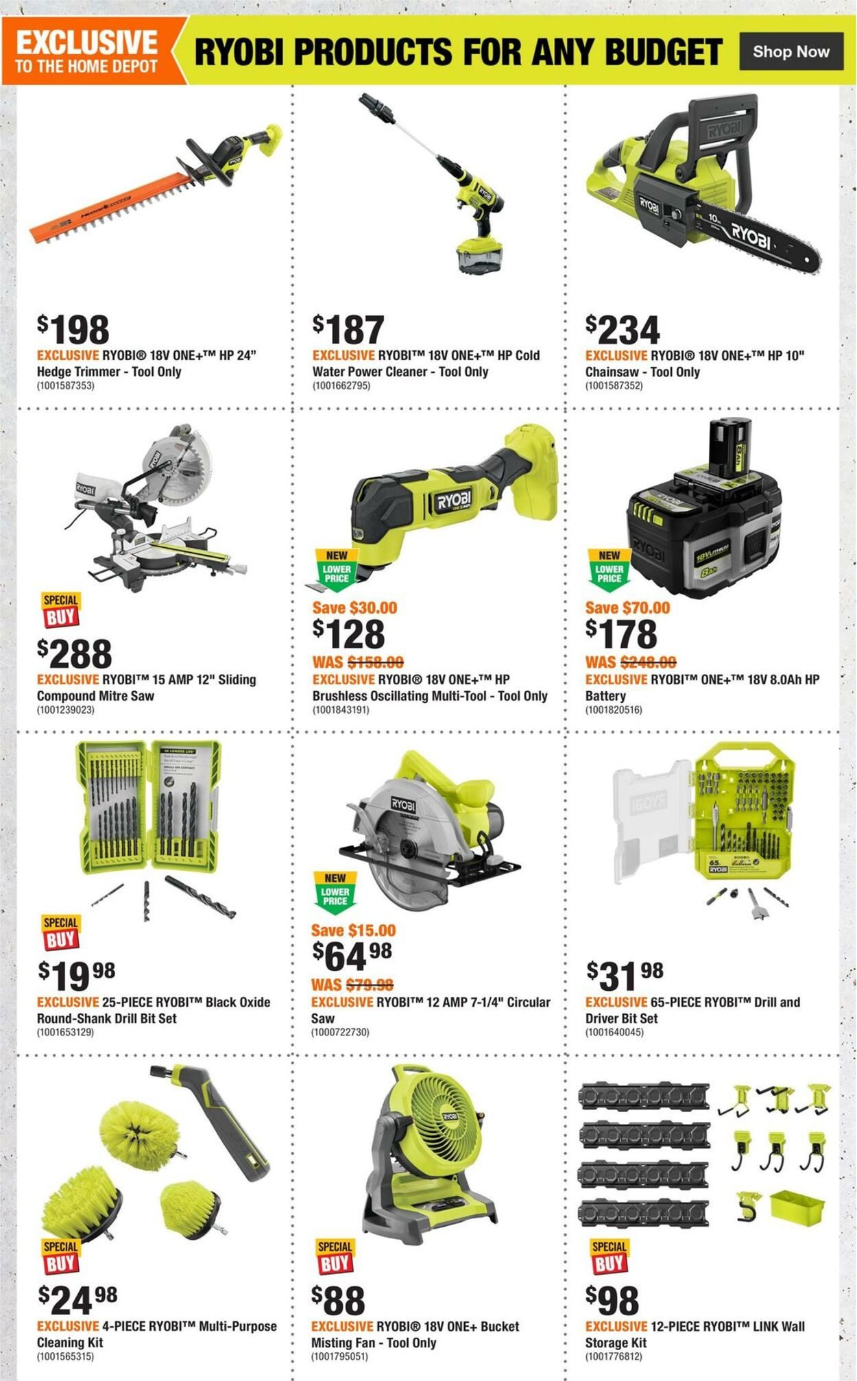 Flyer Home Depot 25.07.2024 - 31.07.2024