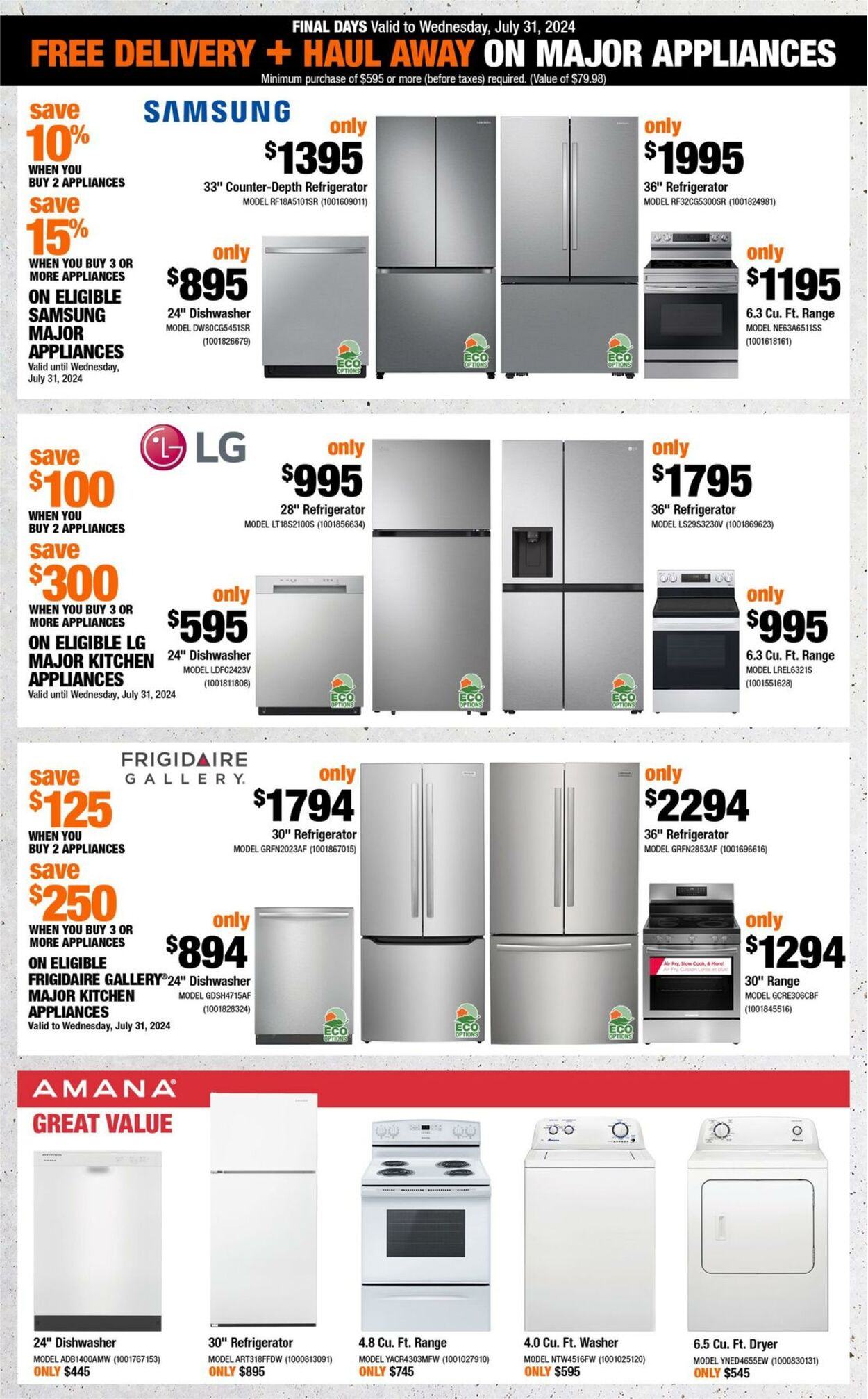 Flyer Home Depot 25.07.2024 - 31.07.2024