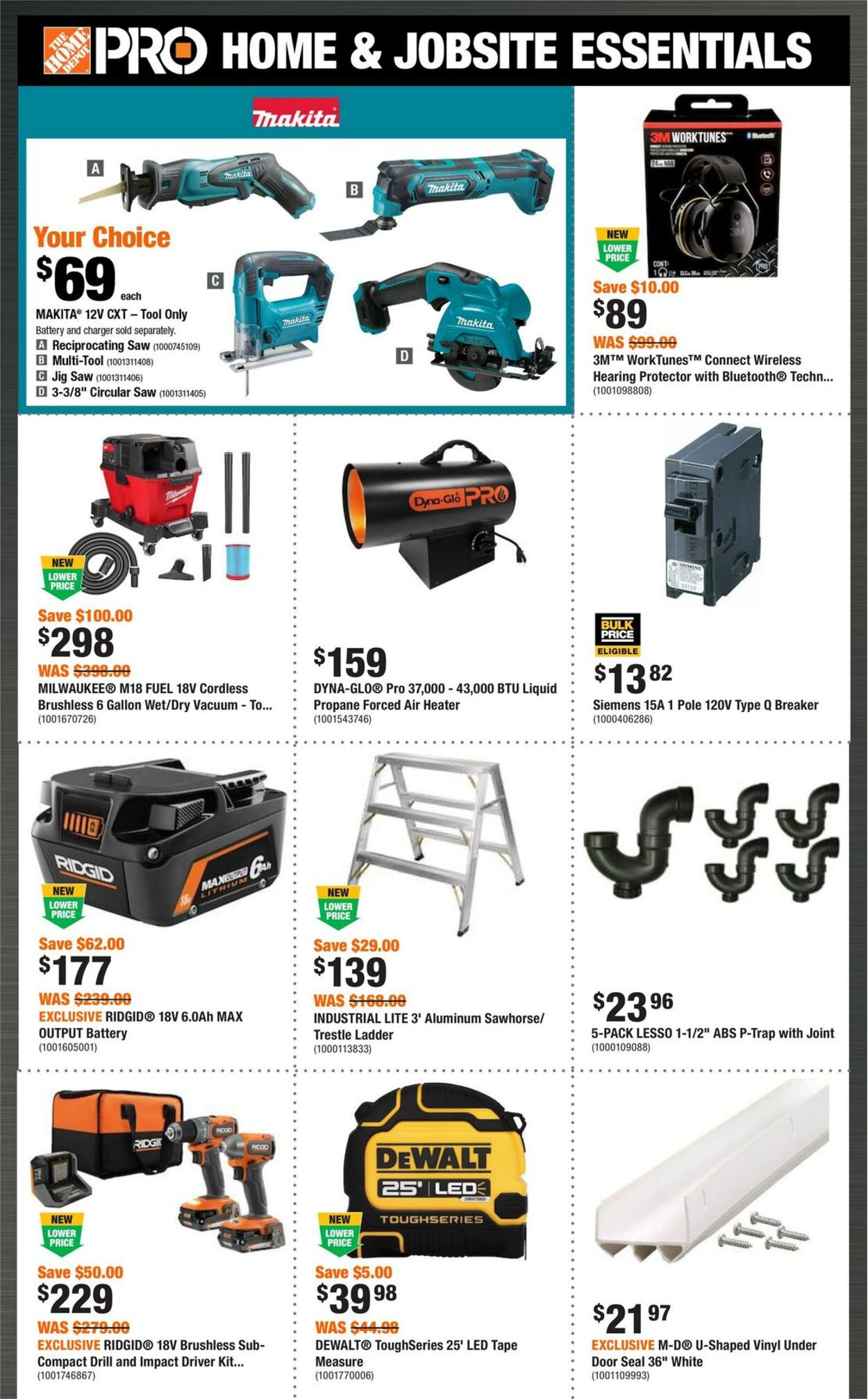 Home Depot Promotional Flyer - Valid from 11.01 to 17.01 - Page nb 6 ...