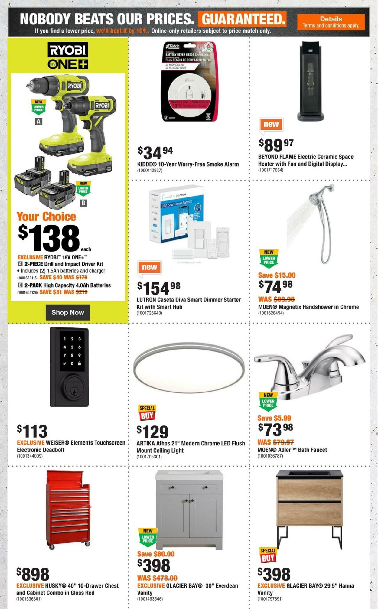 Flyer Home Depot 11.01.2024 - 17.01.2024