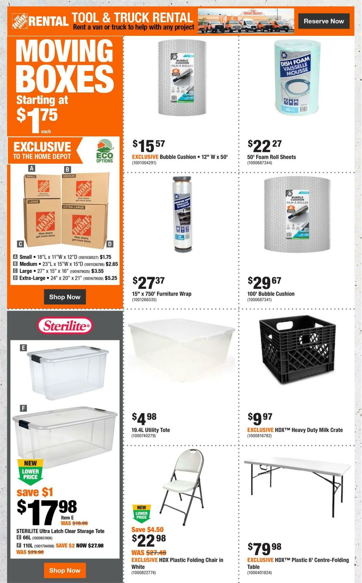 Flyer Home Depot 11.01.2024 - 17.01.2024