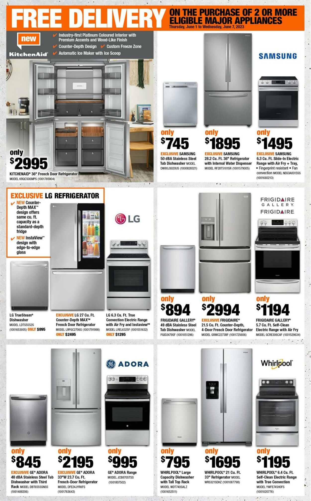 Flyer Home Depot 01.06.2023 - 07.06.2023