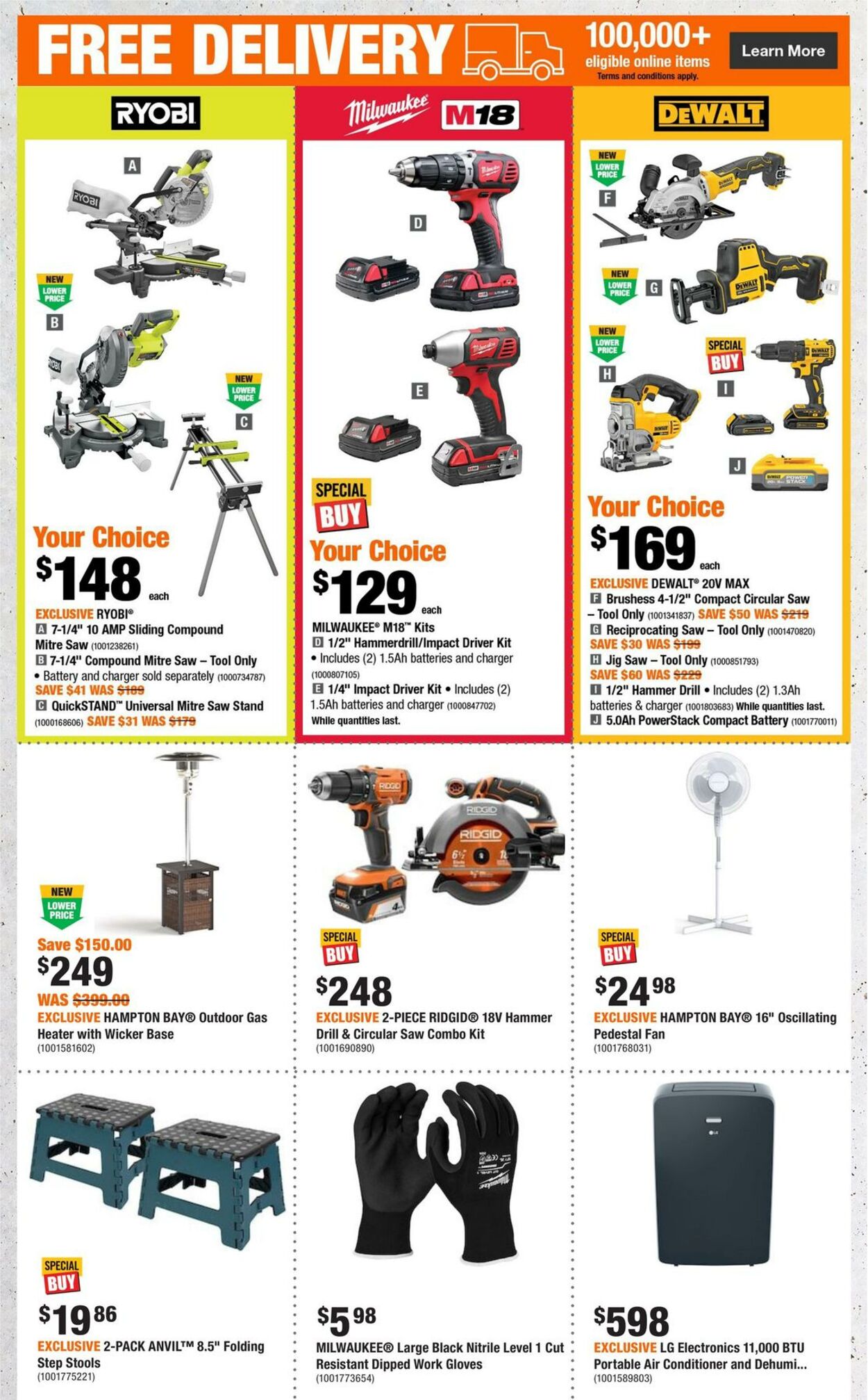 Flyer Home Depot 01.06.2023 - 07.06.2023