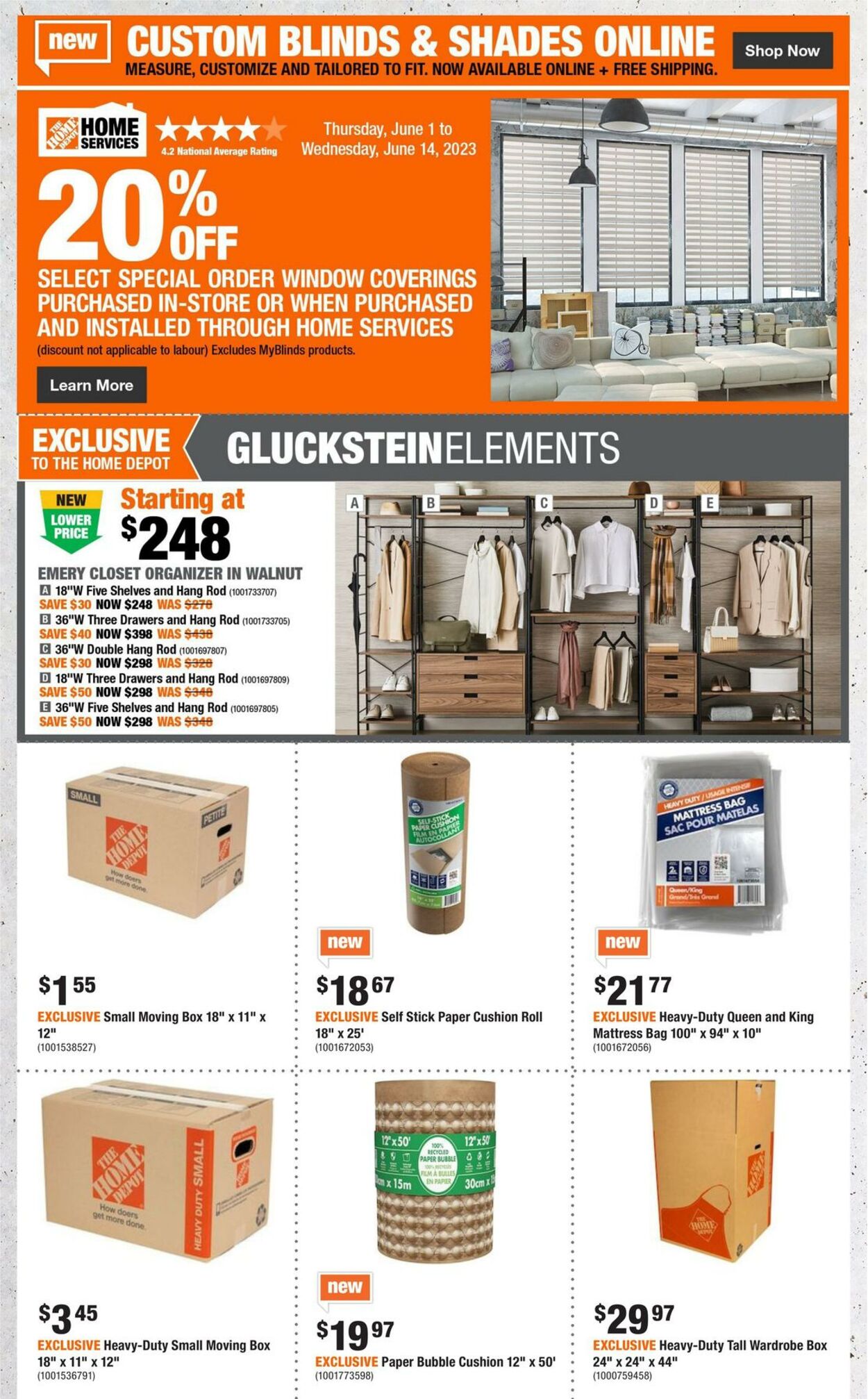 Flyer Home Depot 01.06.2023 - 07.06.2023