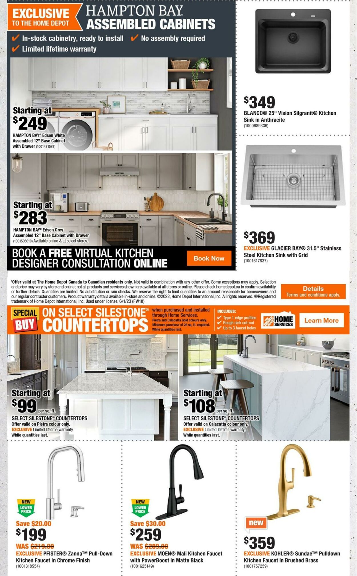 Flyer Home Depot 01.06.2023 - 07.06.2023