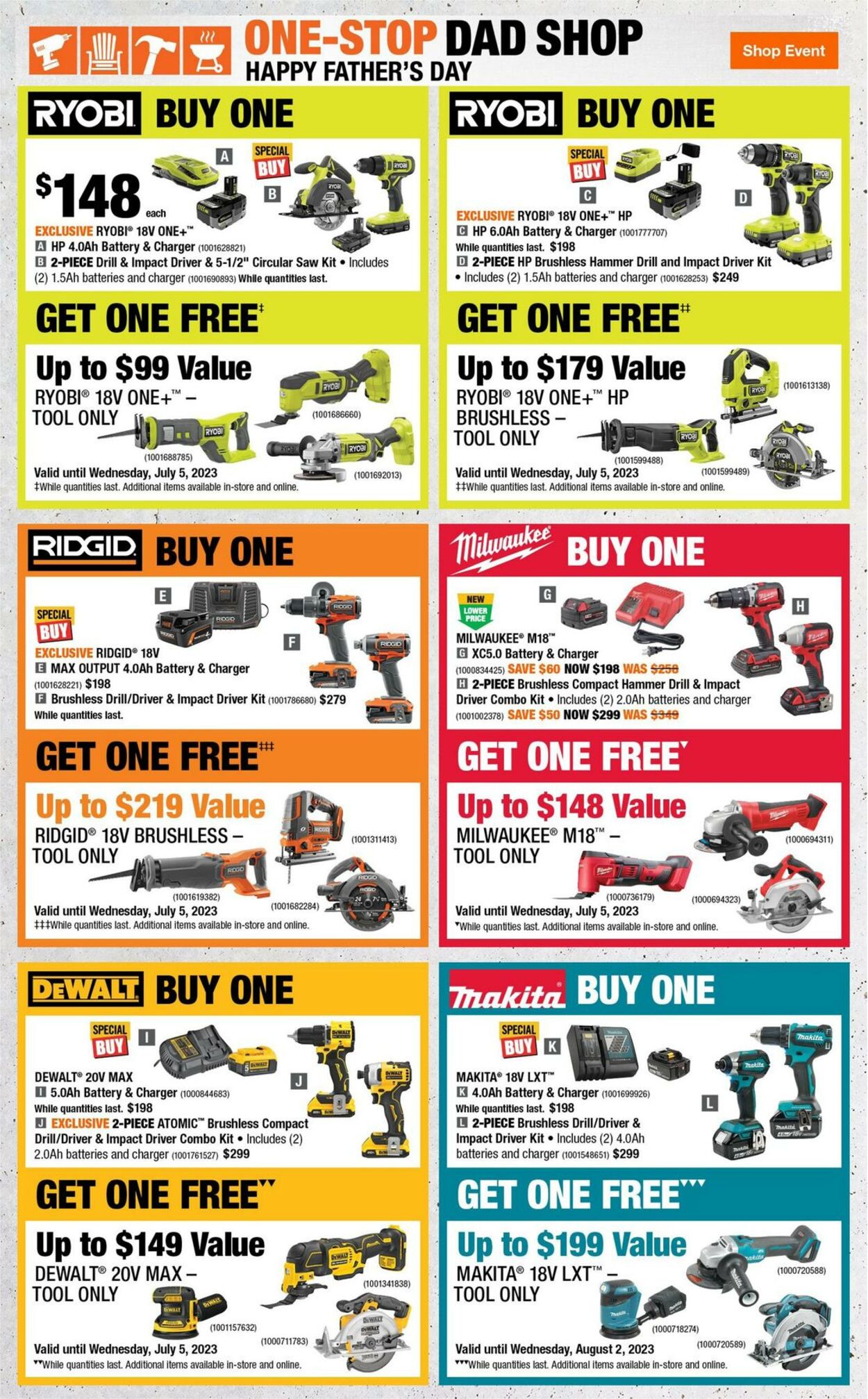 Flyer Home Depot 01.06.2023 - 07.06.2023