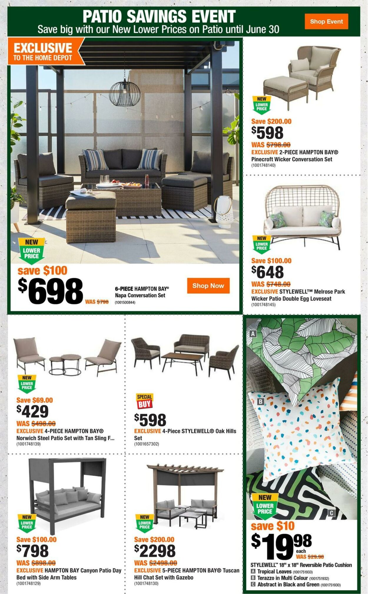 Home Depot Promotional Flyer Father's Day Valid from 01.06 to 07.06