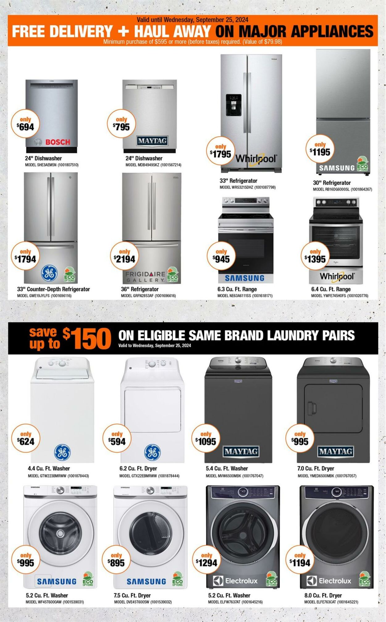 Flyer Home Depot 19.09.2024 - 25.09.2024