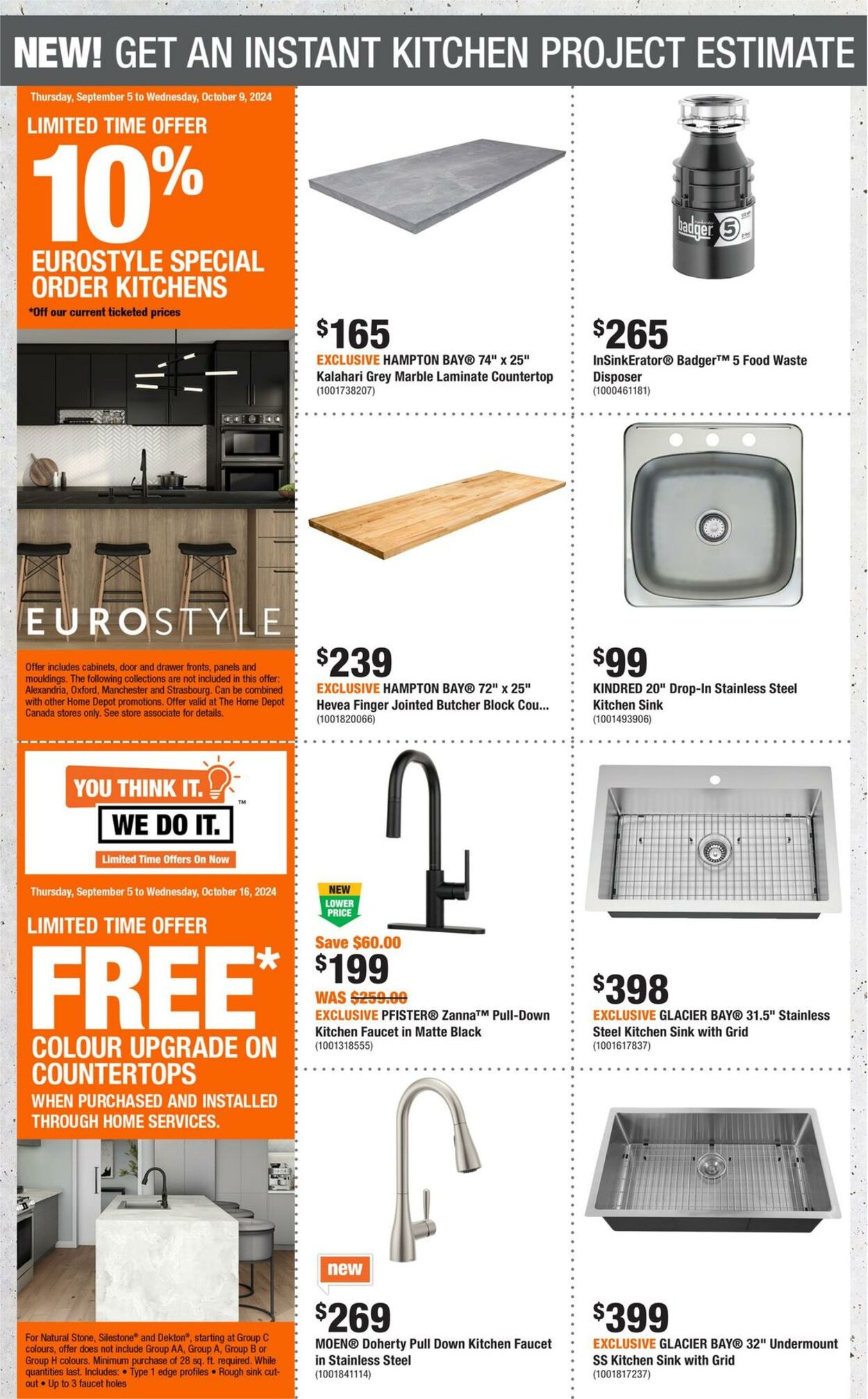 Flyer Home Depot 19.09.2024 - 25.09.2024