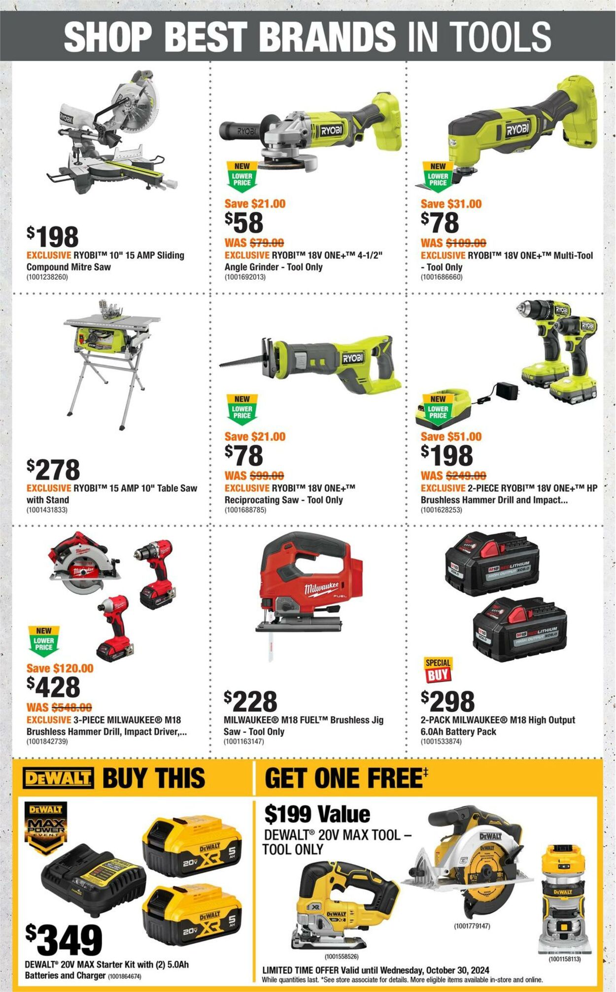 Flyer Home Depot 19.09.2024 - 25.09.2024