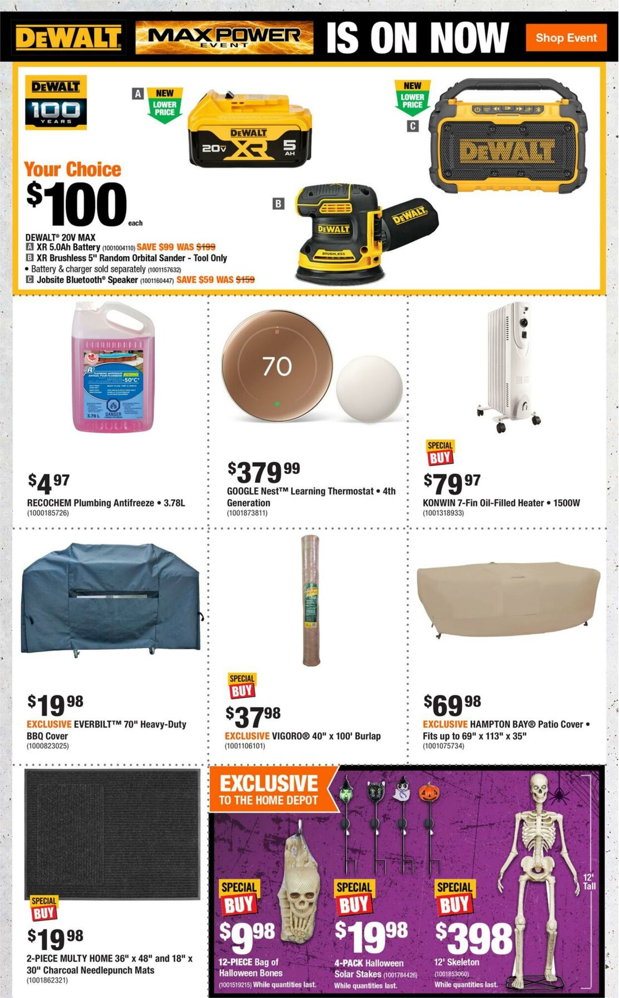 Flyer Home Depot 19.09.2024 - 25.09.2024