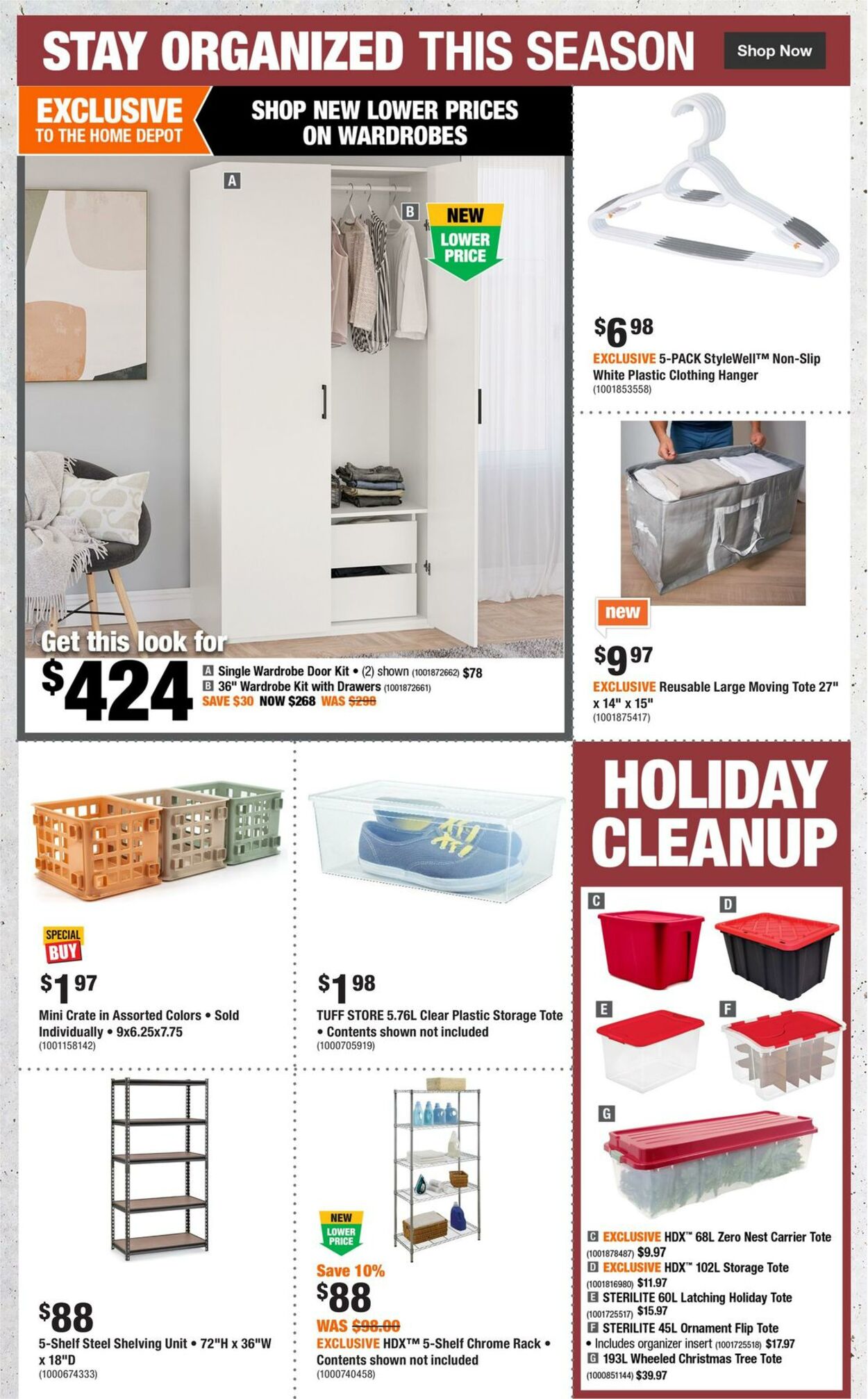 Flyer Home Depot 26.12.2024 - 01.01.2025