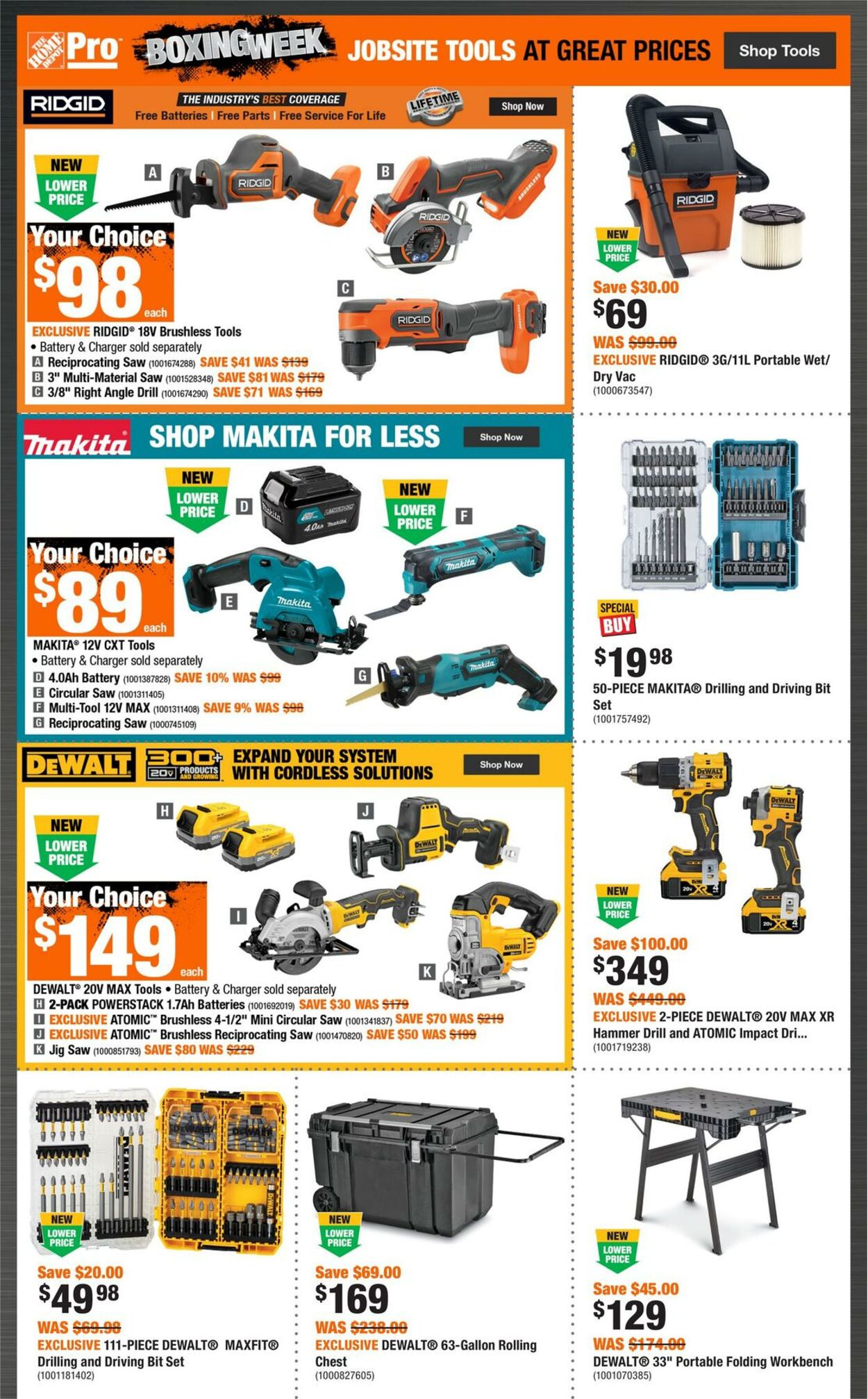 Flyer Home Depot 26.12.2024 - 01.01.2025