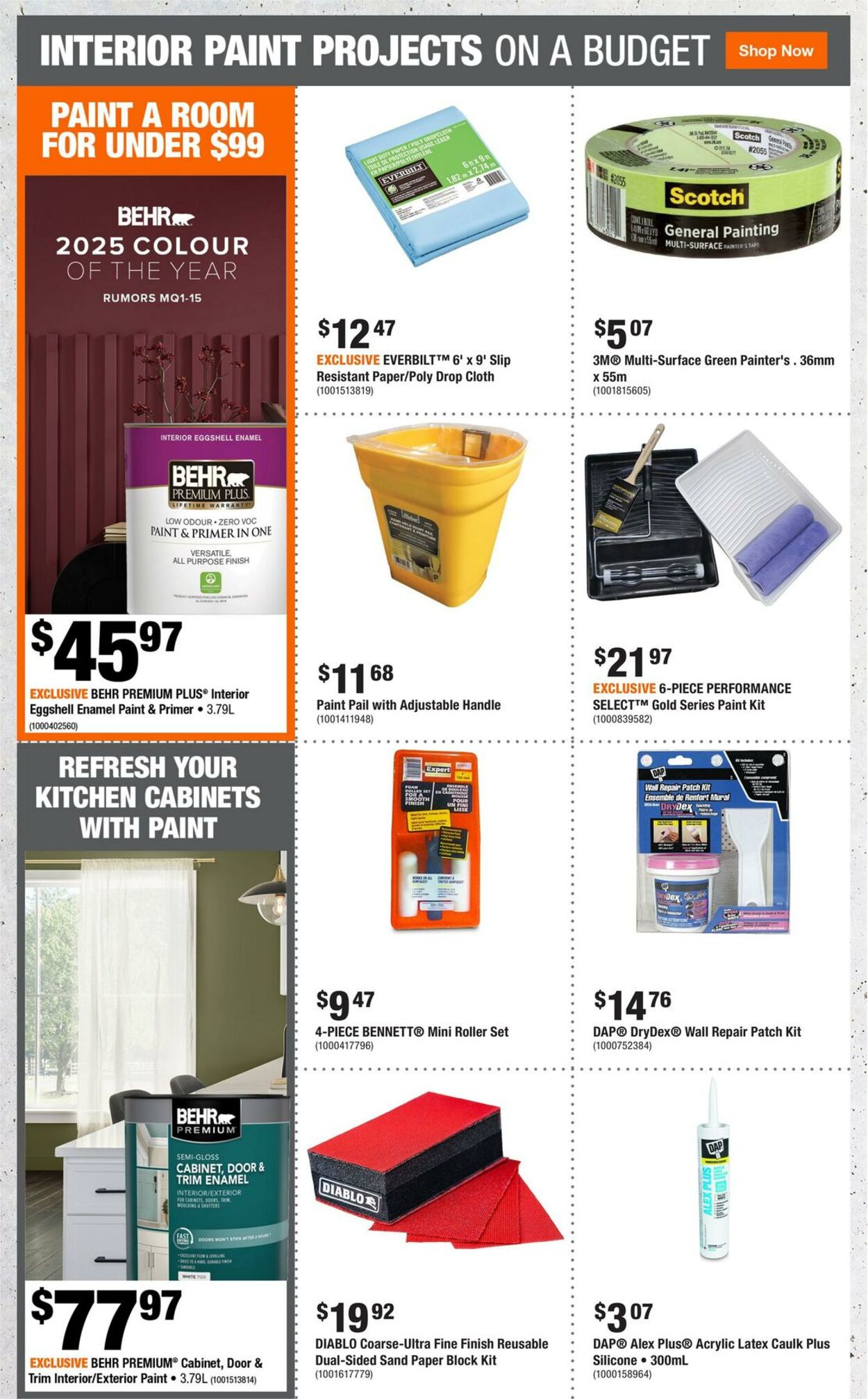 Flyer Home Depot 09.01.2025 - 15.01.2025