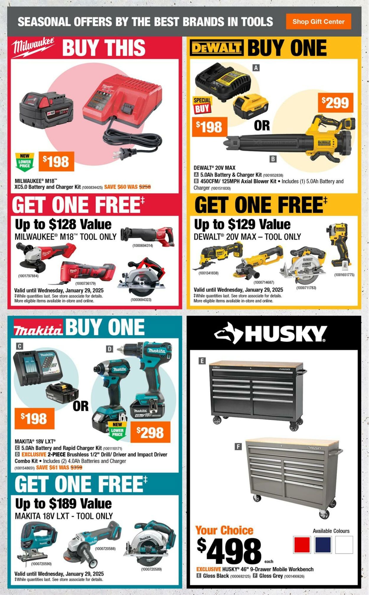 Flyer Home Depot 09.01.2025 - 15.01.2025