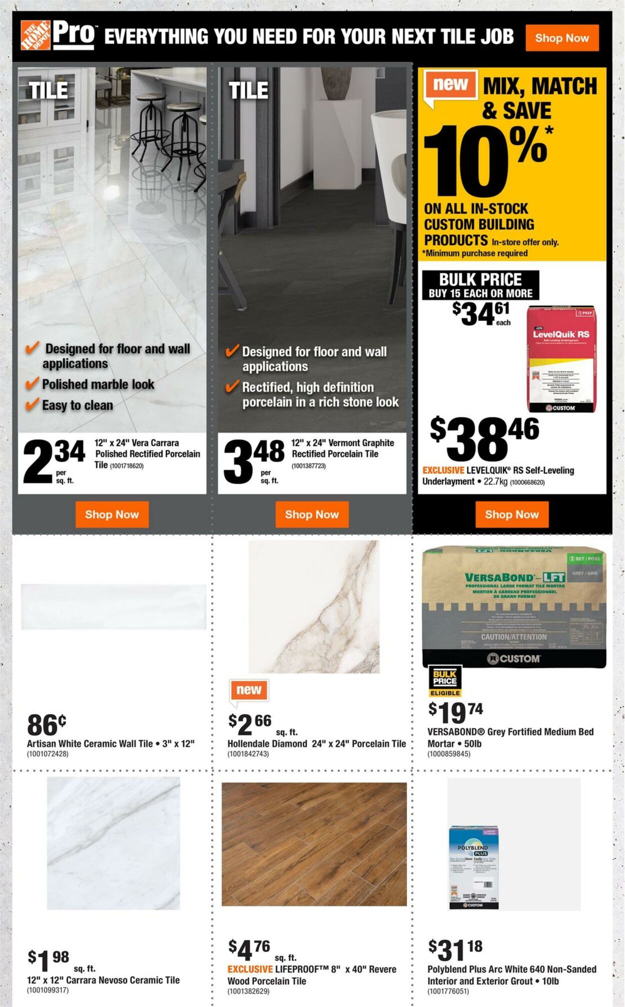 Flyer Home Depot 09.01.2025 - 15.01.2025