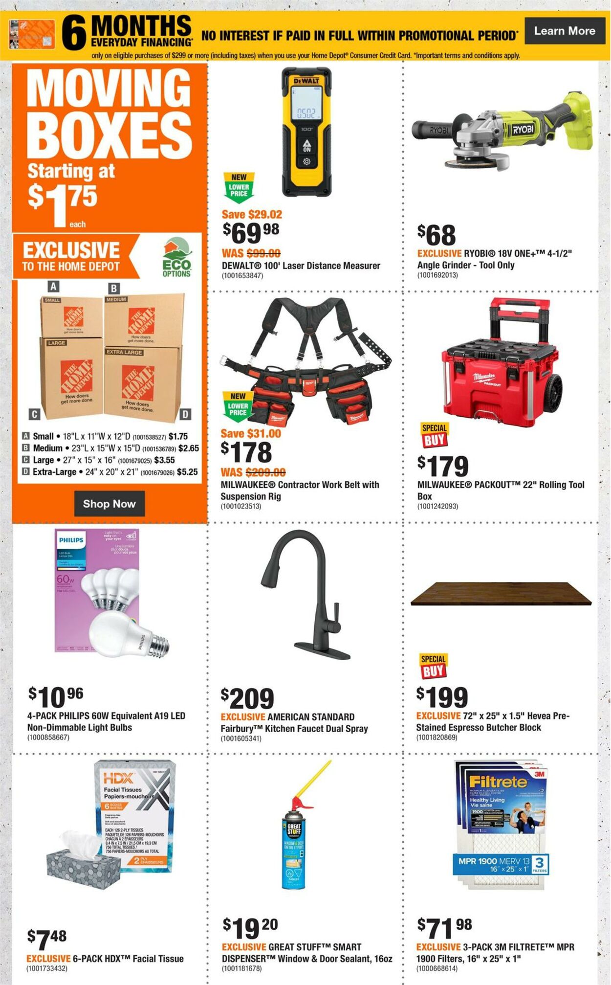 Flyer Home Depot 29.02.2024 - 06.03.2024