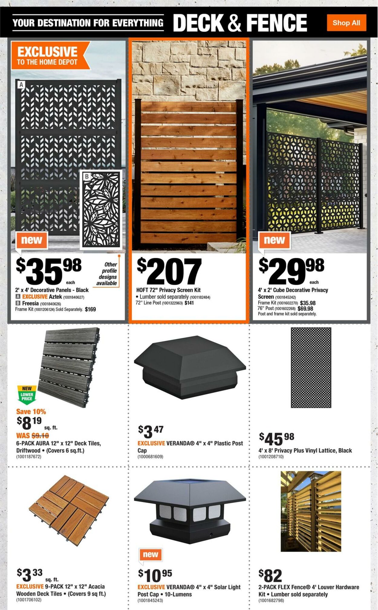 Flyer Home Depot 01.08.2024 - 07.08.2024