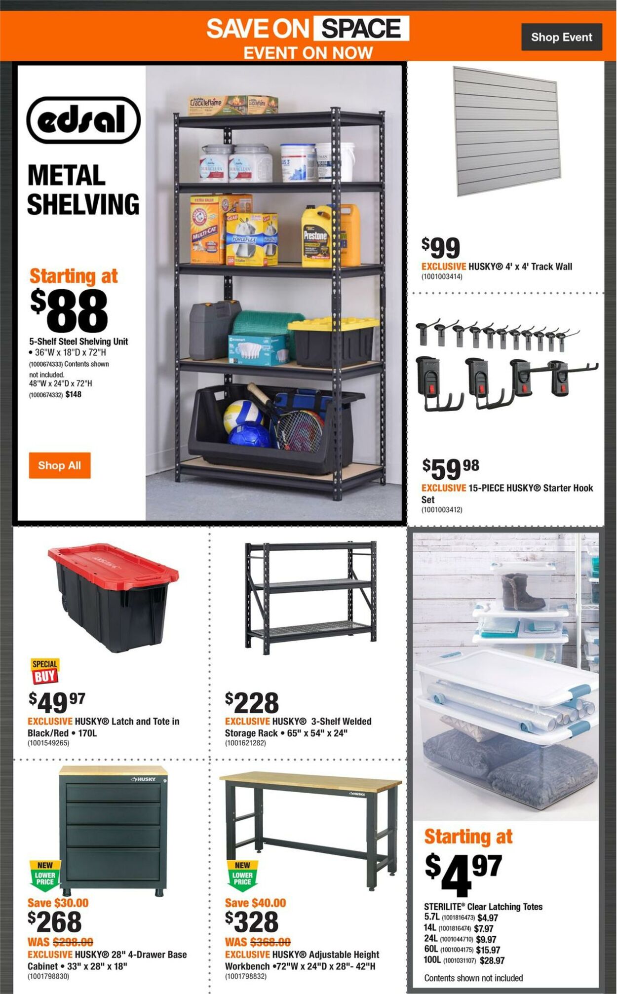 Flyer Home Depot 01.08.2024 - 07.08.2024