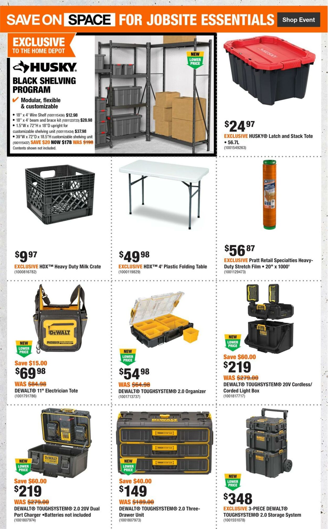 Flyer Home Depot 01.08.2024 - 07.08.2024