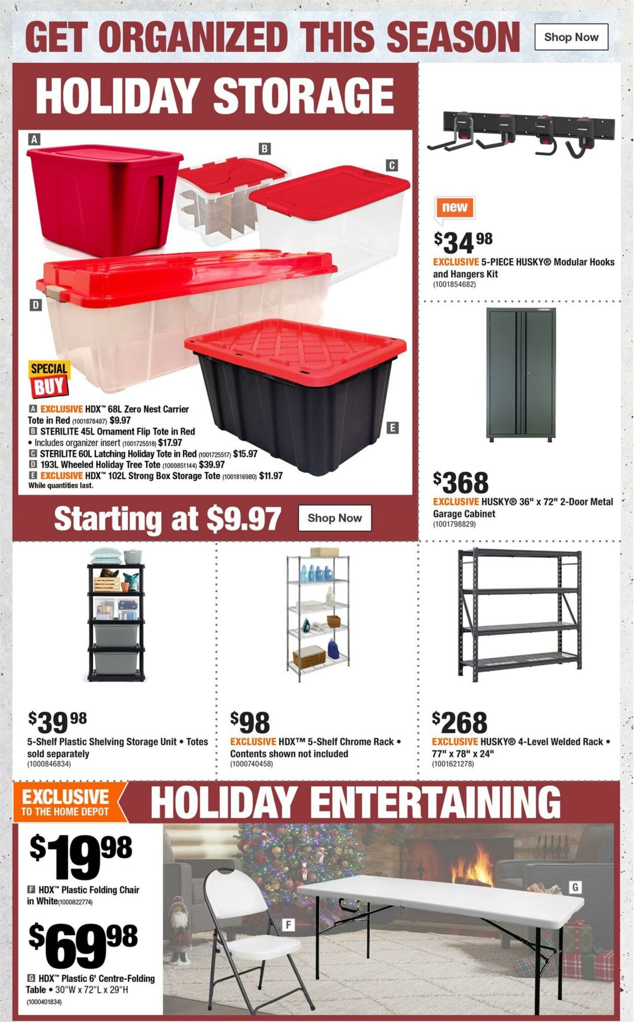 Flyer Home Depot 12.12.2024 - 18.12.2024