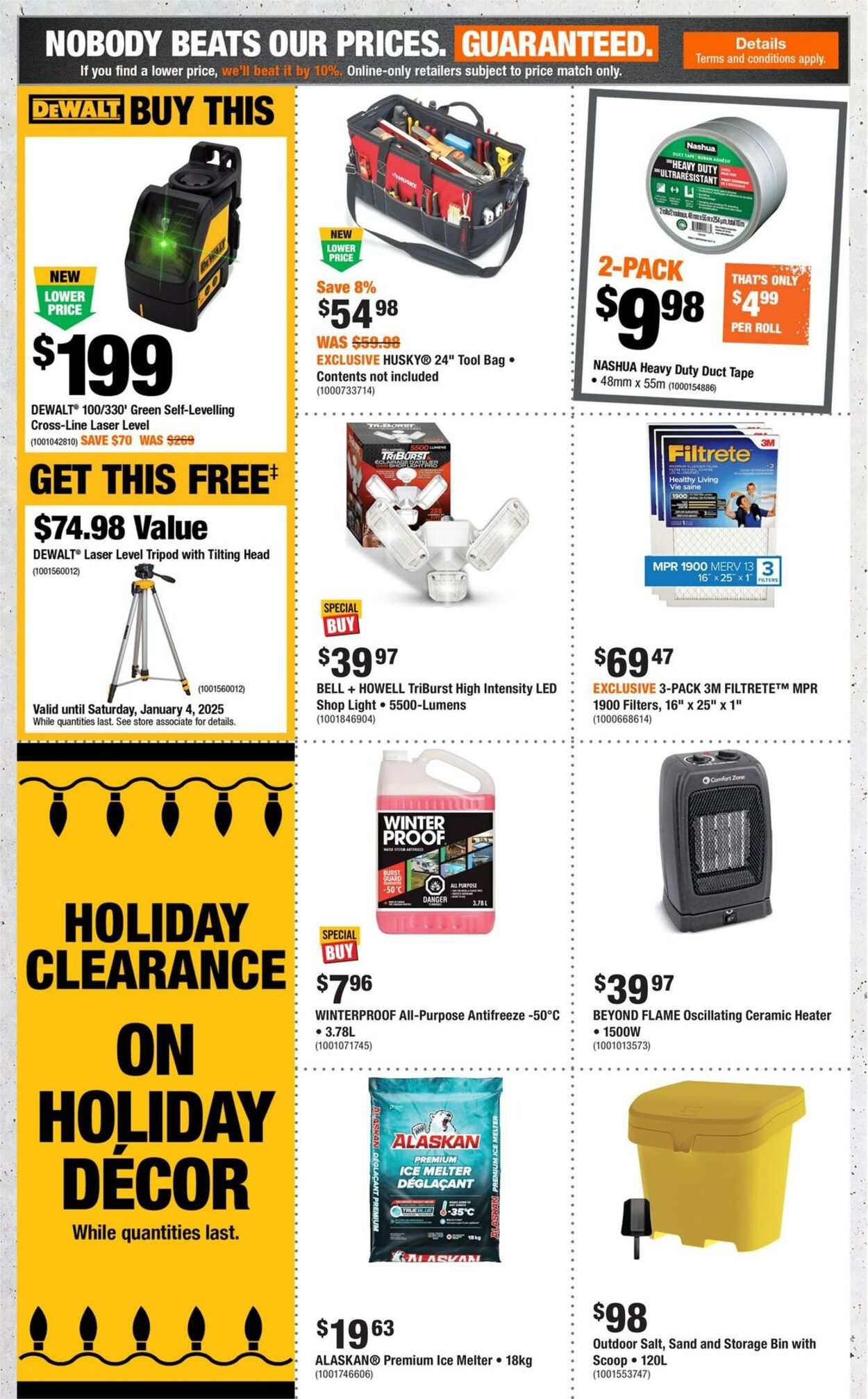 Flyer Home Depot 12.12.2024 - 18.12.2024