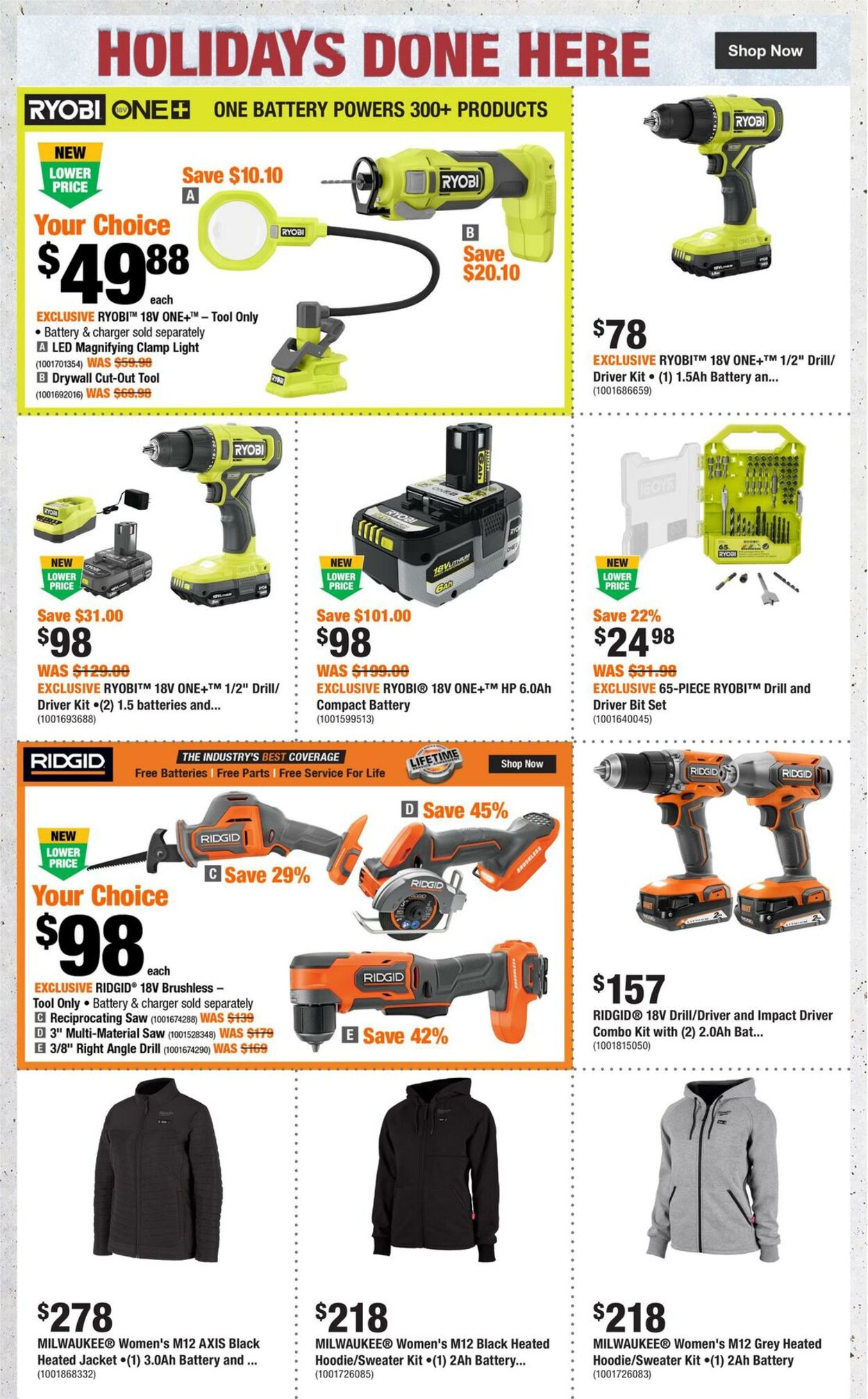 Flyer Home Depot 12.12.2024 - 18.12.2024