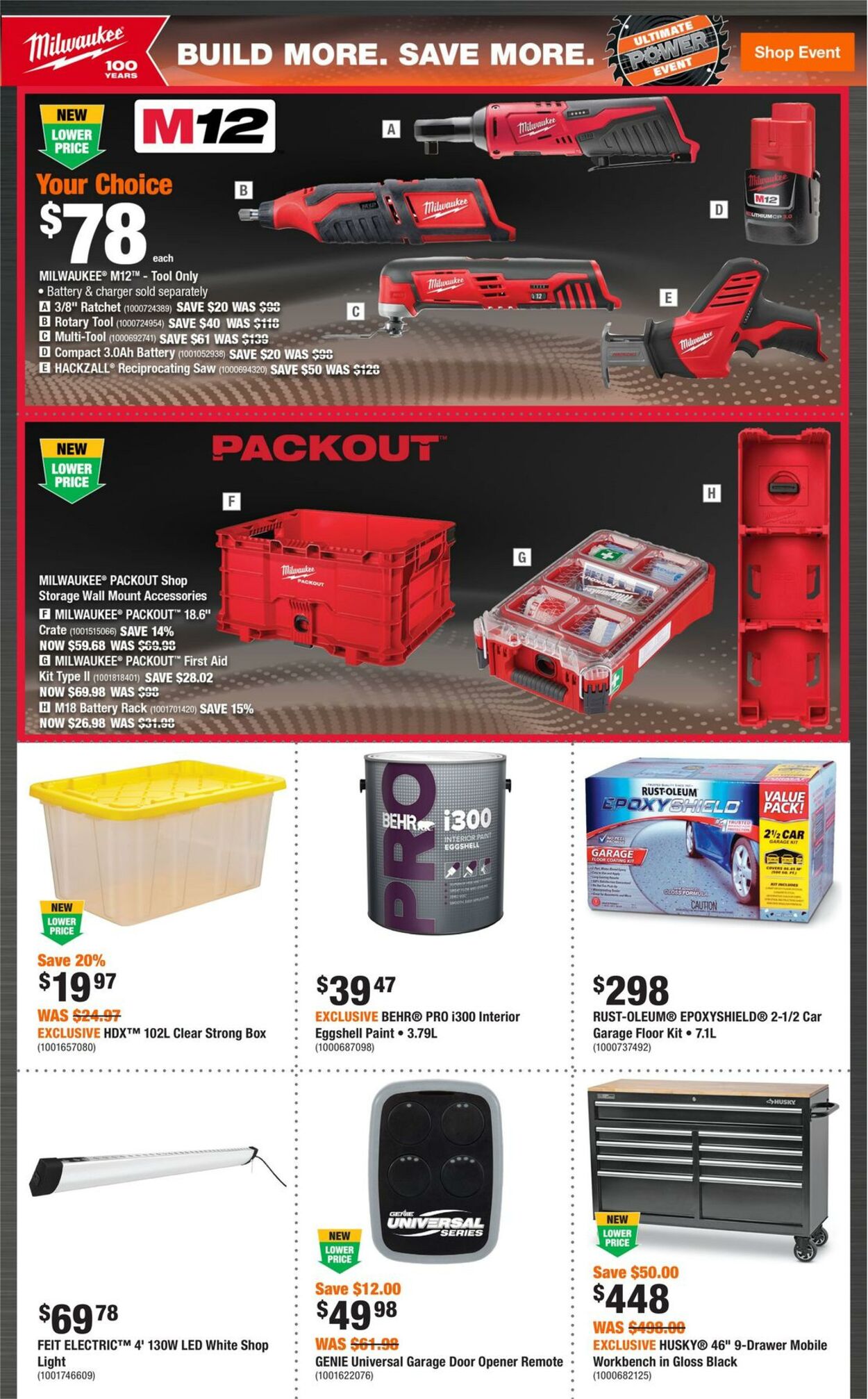 Flyer Home Depot 08.08.2024 - 14.08.2024