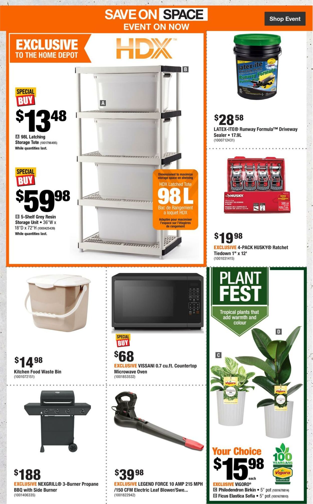 Flyer Home Depot 08.08.2024 - 14.08.2024