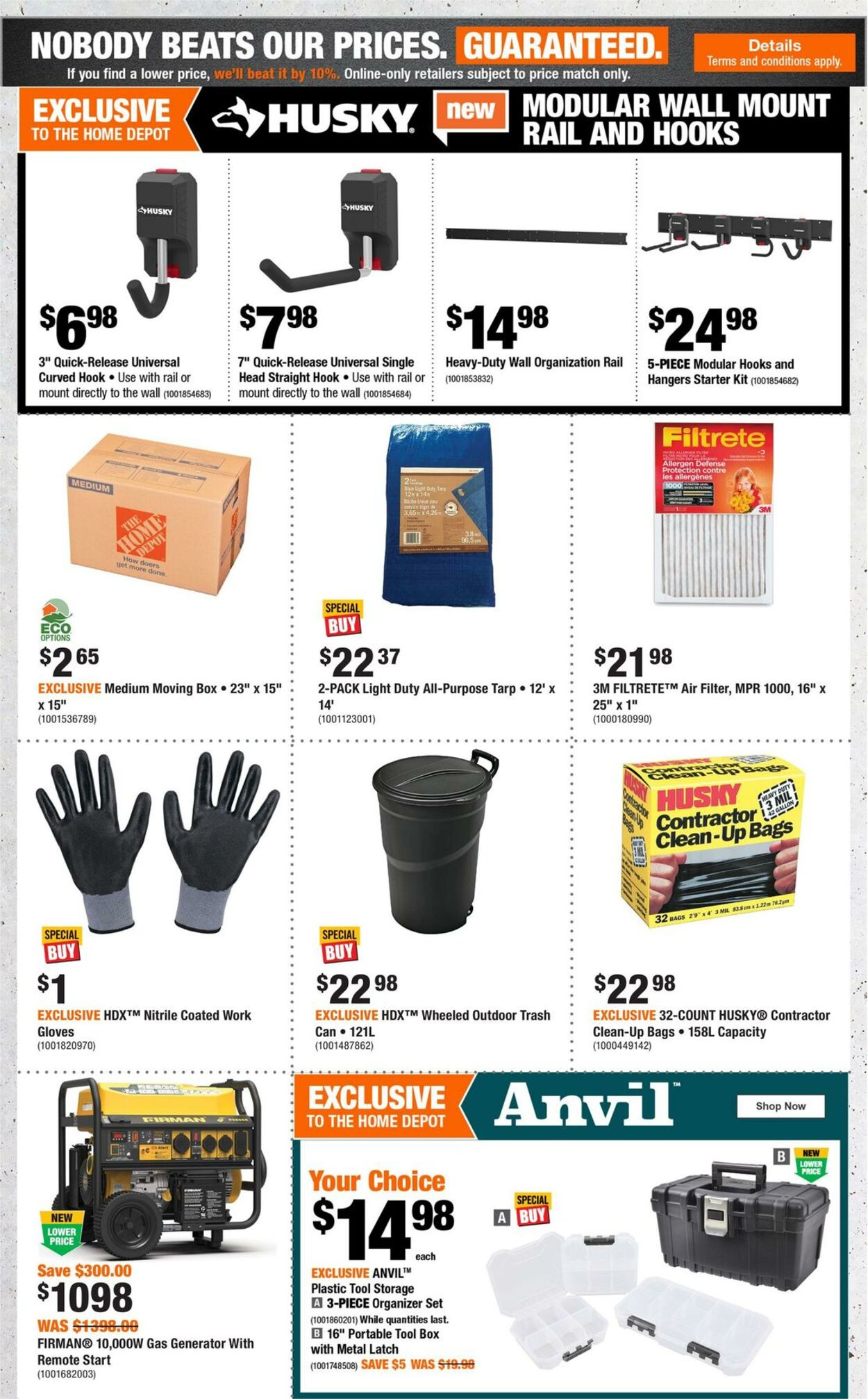 Flyer Home Depot 08.08.2024 - 14.08.2024