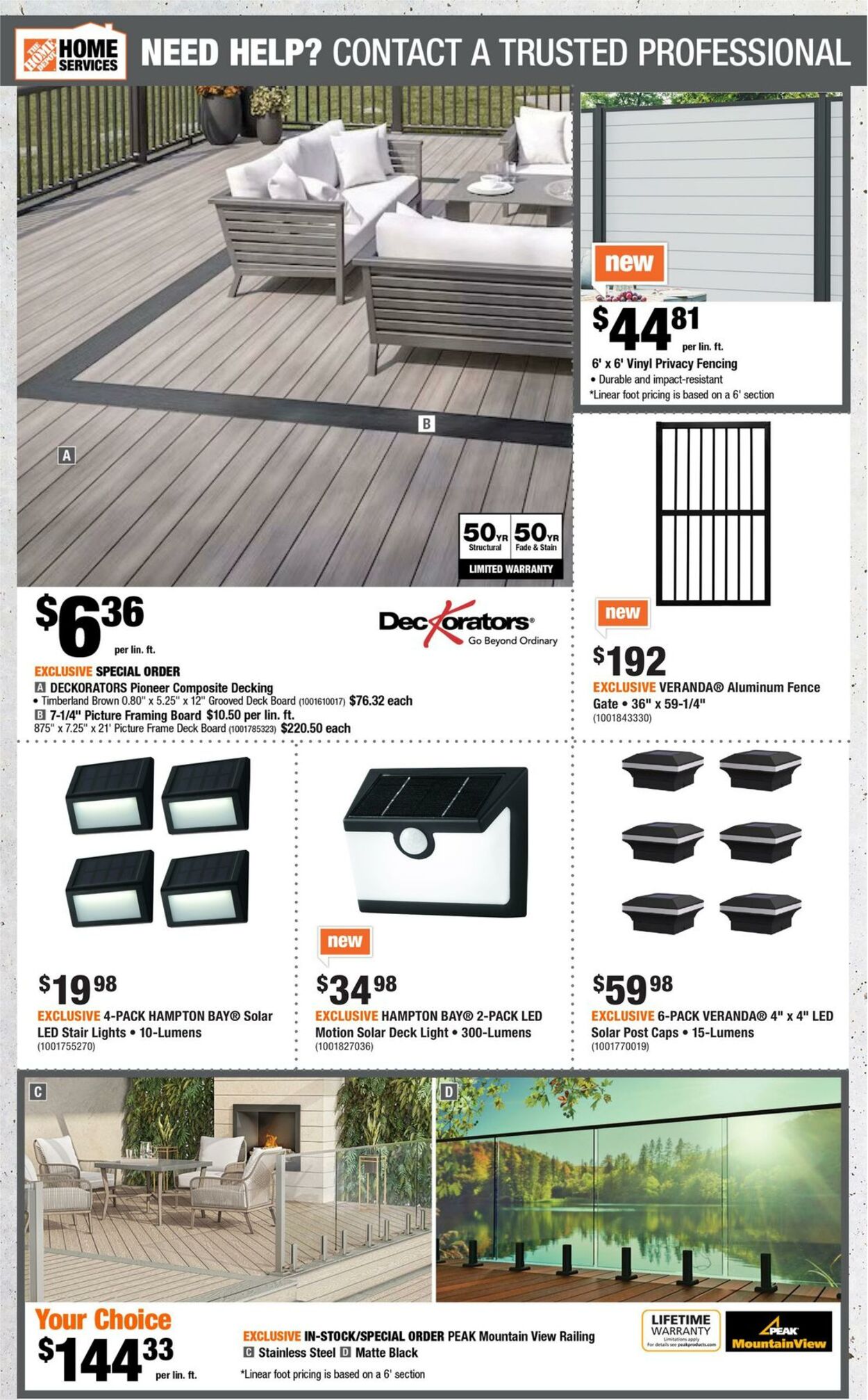 Flyer Home Depot 08.08.2024 - 14.08.2024