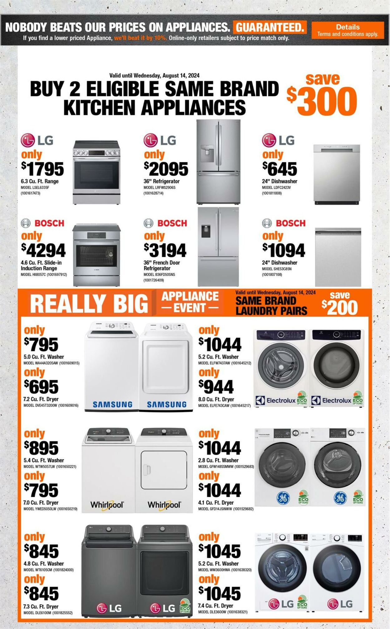 Flyer Home Depot 08.08.2024 - 14.08.2024